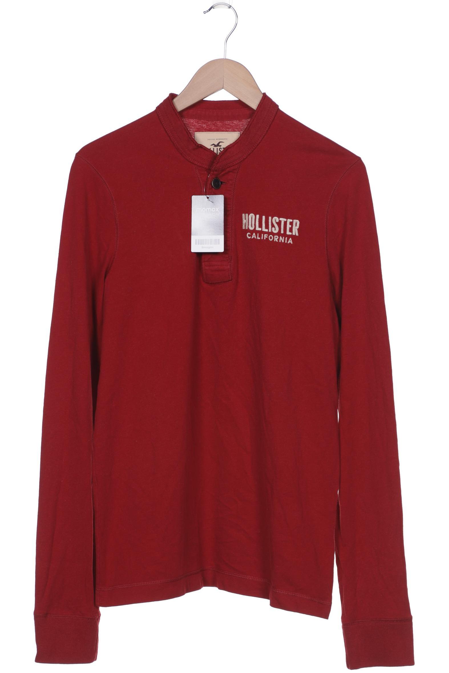 

Hollister Herren Langarmshirt, rot