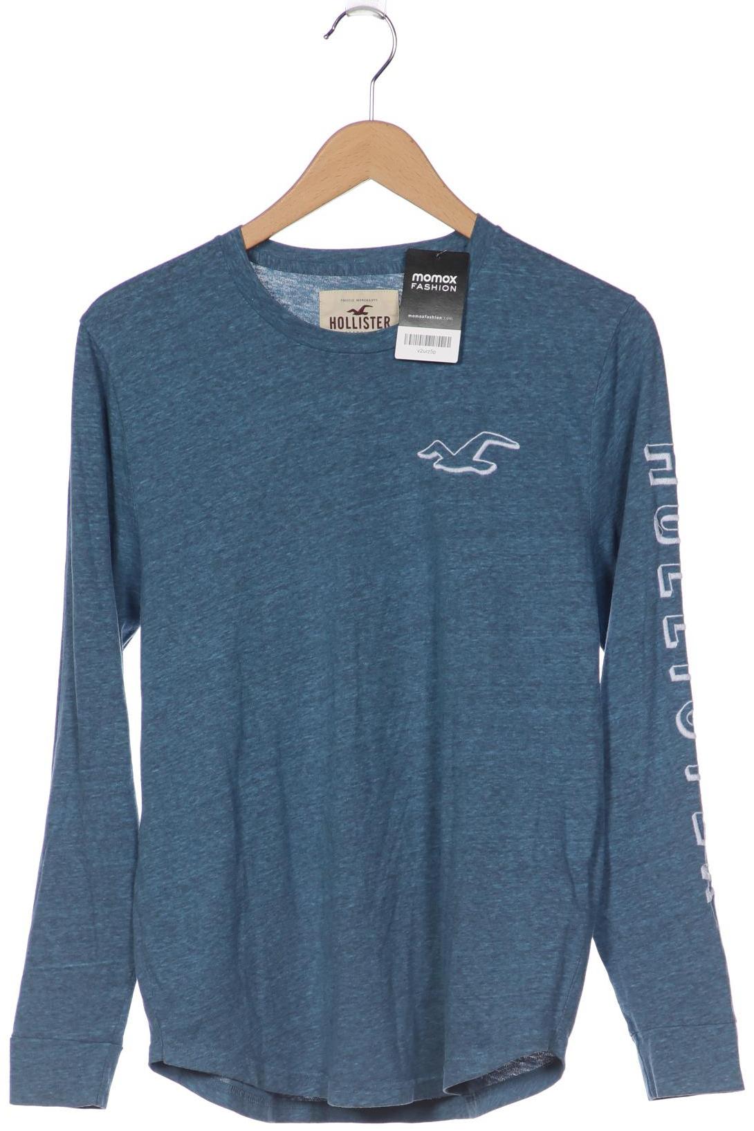 

Hollister Herren Langarmshirt, blau, Gr. 46