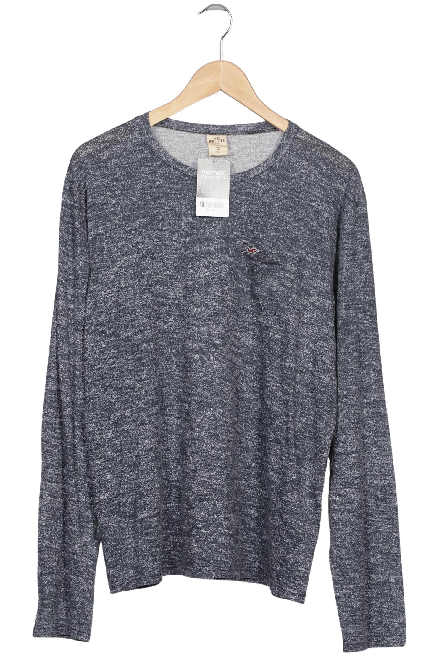

Hollister Herren Langarmshirt, grau, Gr. 54