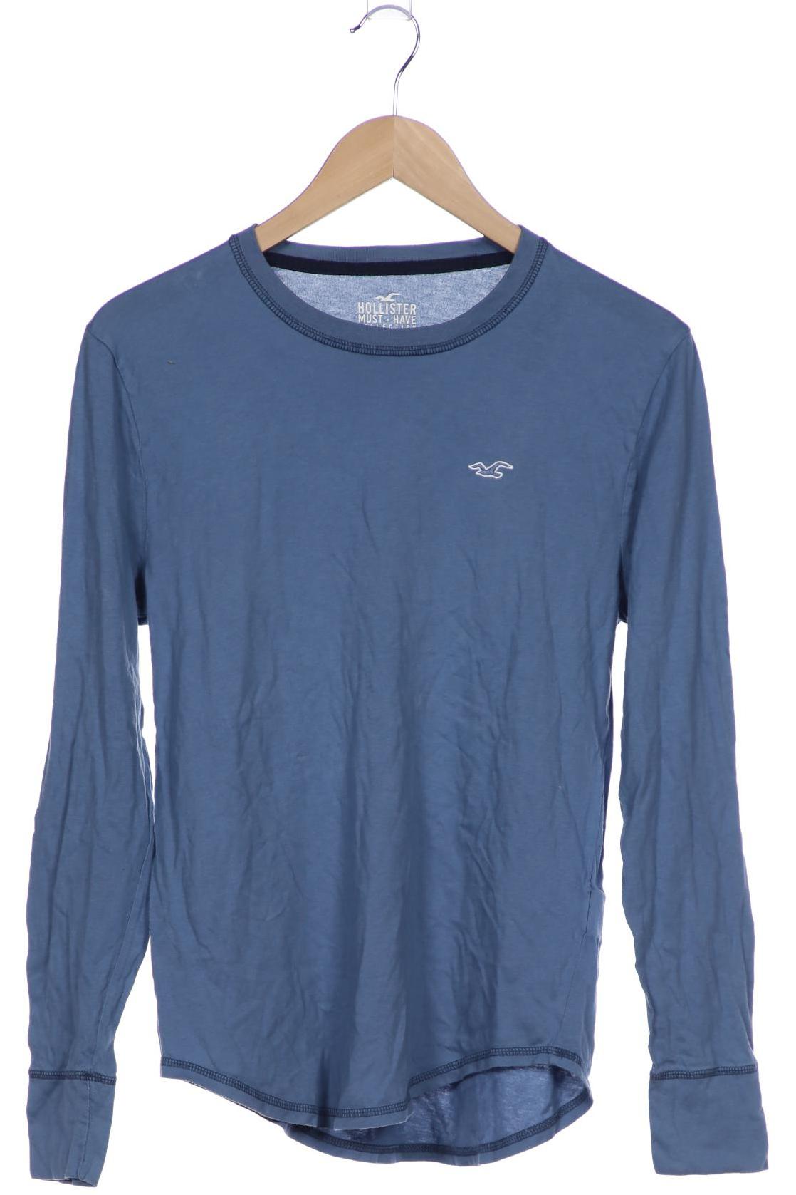 

Hollister Herren Langarmshirt, blau, Gr. 46