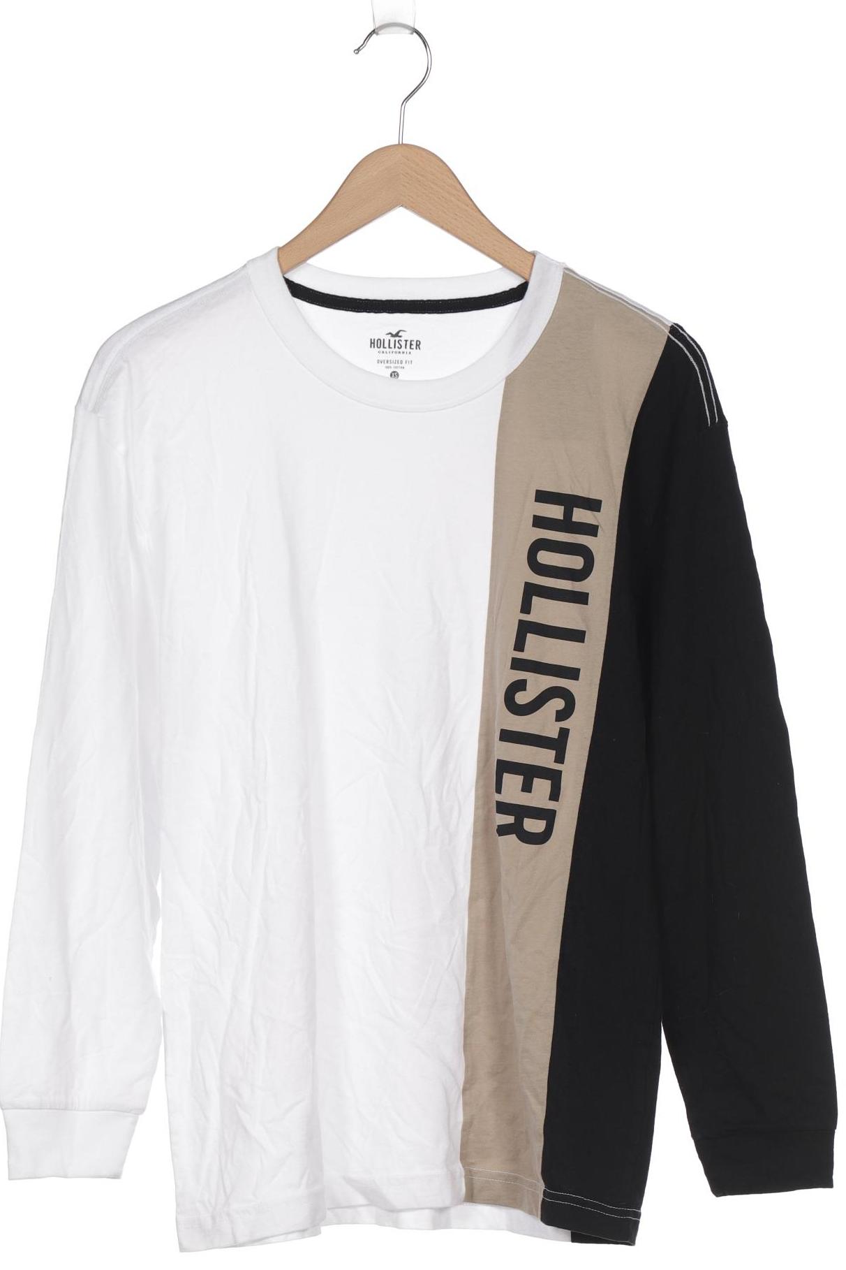 

Hollister Herren Langarmshirt, weiß