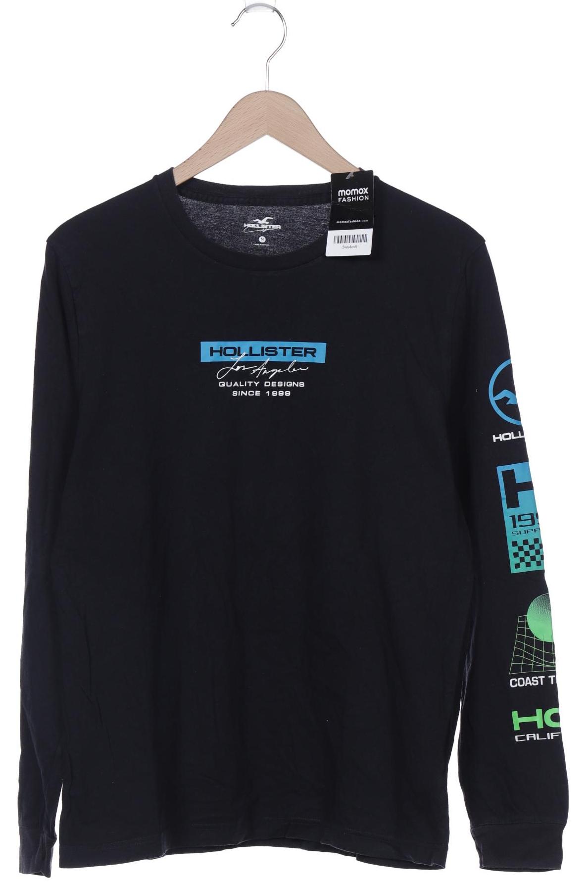 

Hollister Herren Langarmshirt, schwarz, Gr. 48