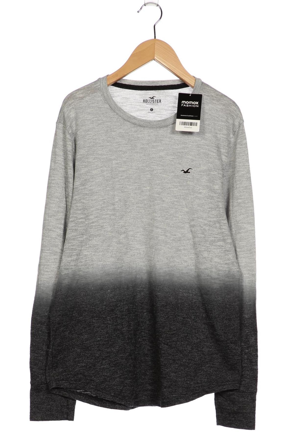 

Hollister Herren Langarmshirt, grau, Gr. 46