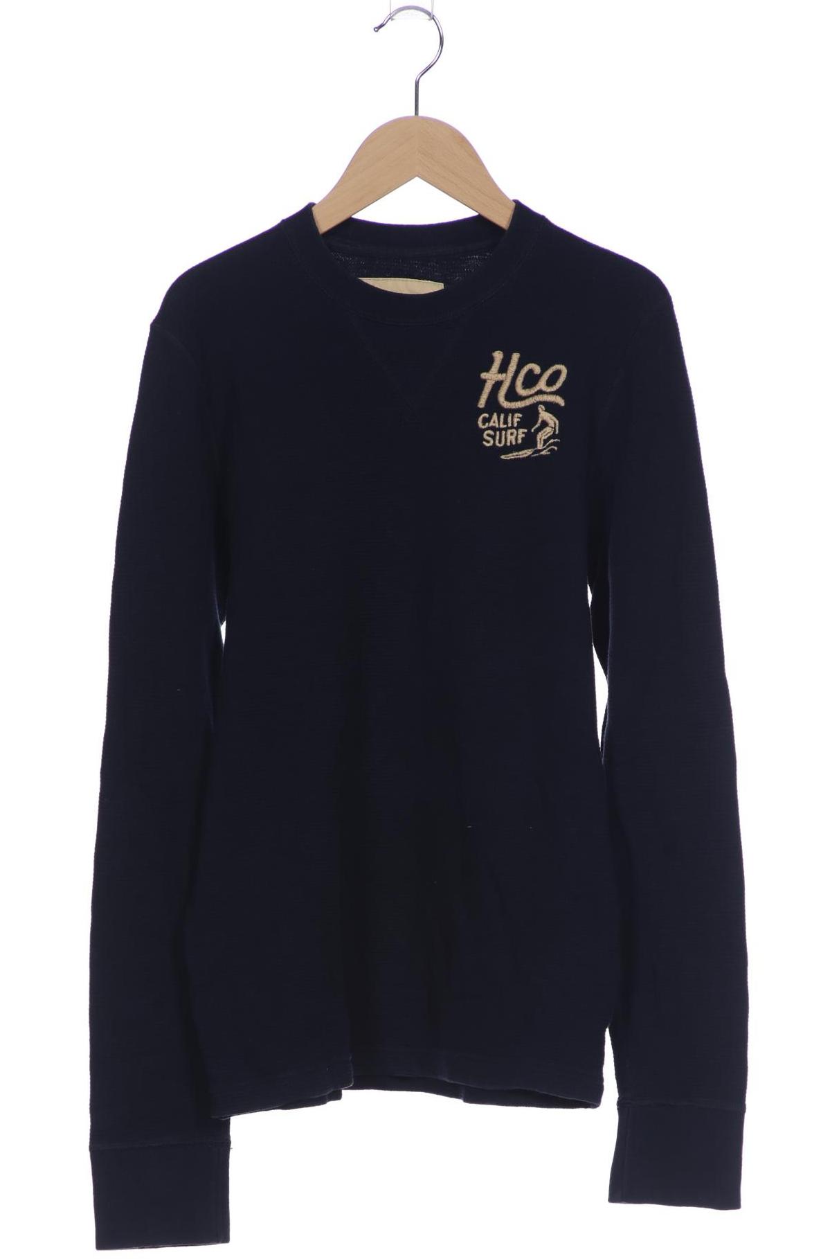 Thumbnail - Hollister Herren Langarmshirt, marineblau, Gr. 46