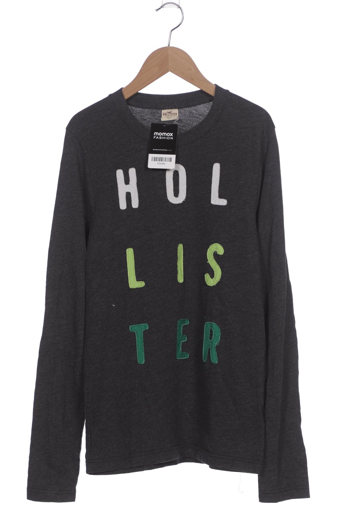 

Hollister Herren Langarmshirt, grau, Gr. 46