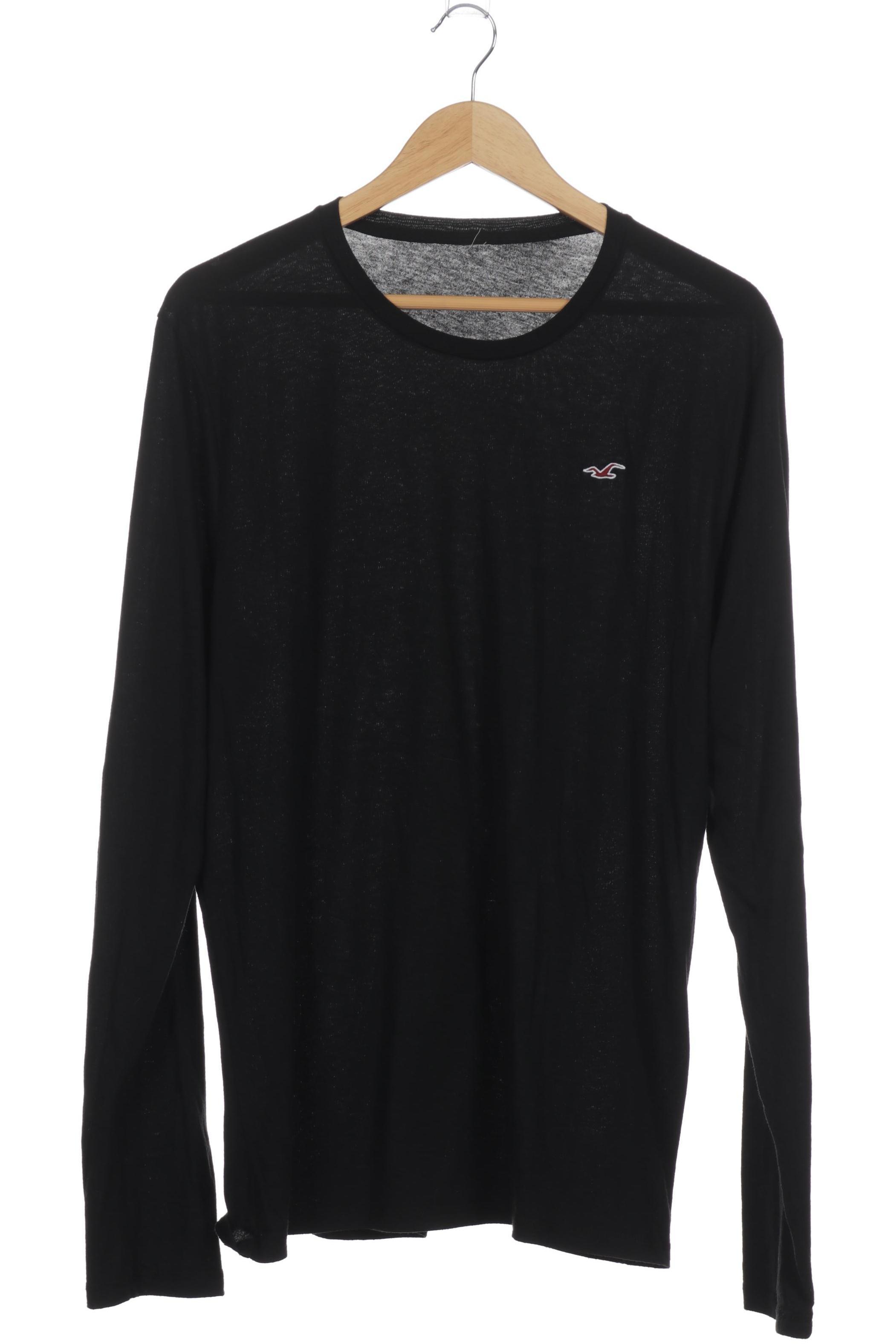 Thumbnail - Hollister Herren Langarmshirt, schwarz, Gr.