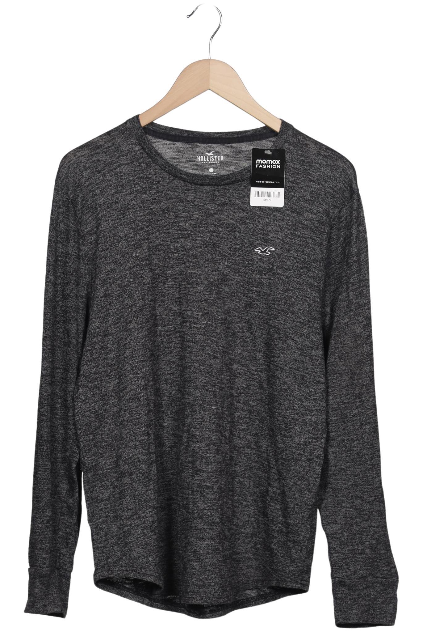 

Hollister Herren Langarmshirt, grau, Gr. 52