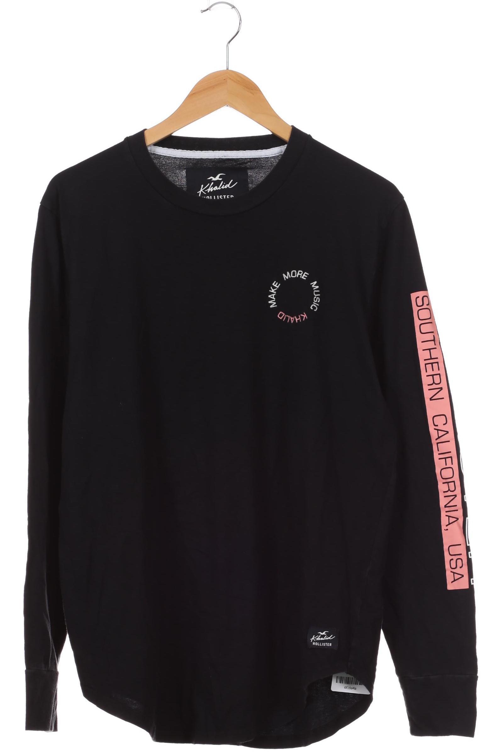 

Hollister Herren Langarmshirt, schwarz, Gr.
