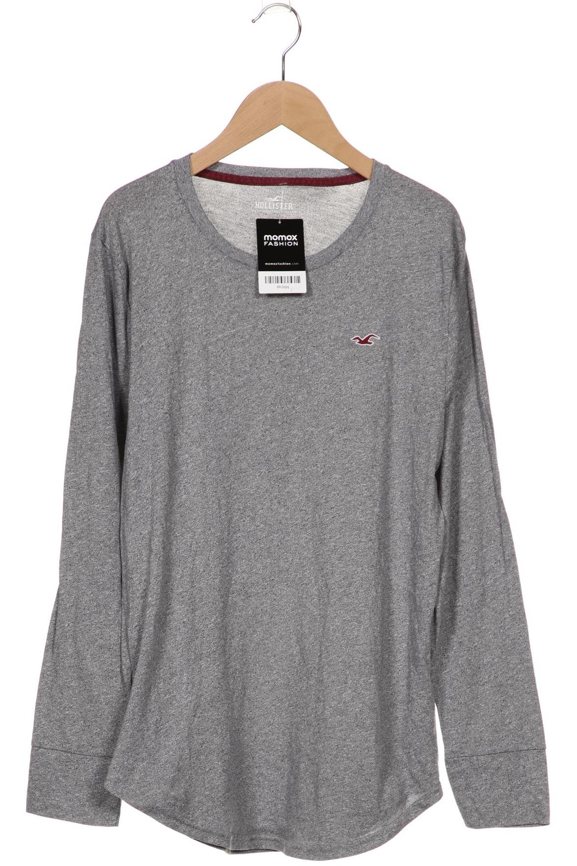 

Hollister Herren Langarmshirt, grau