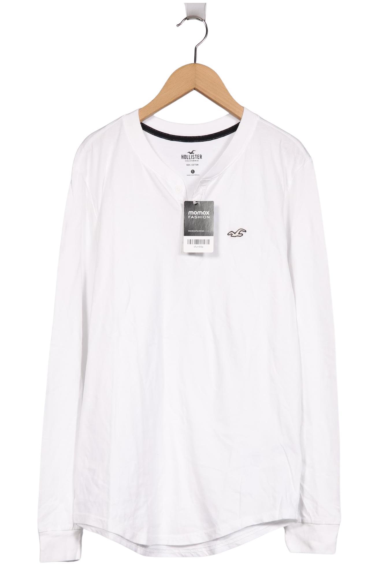 

Hollister Herren Langarmshirt, weiß, Gr. 46