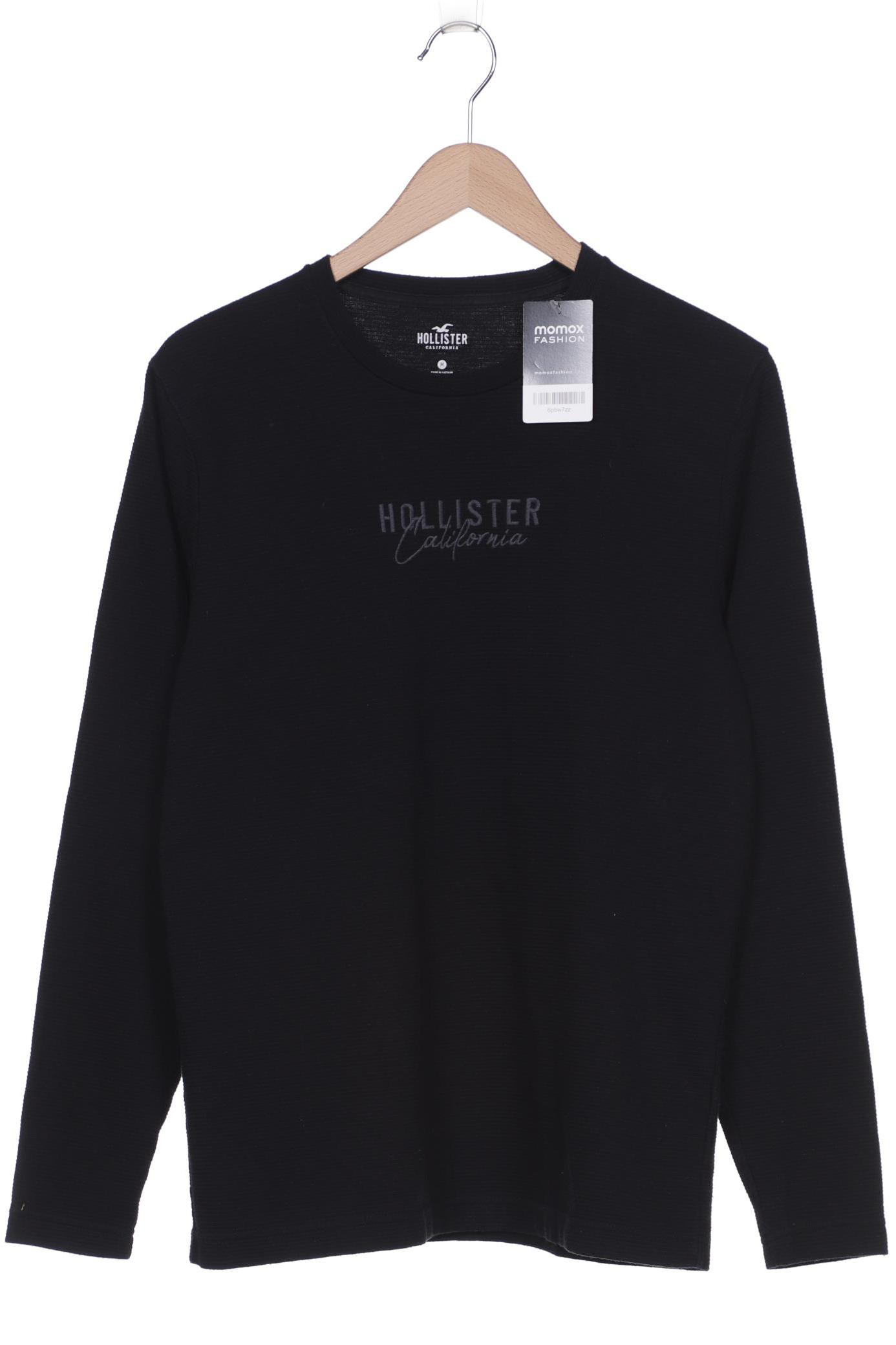 

Hollister Herren Langarmshirt, schwarz