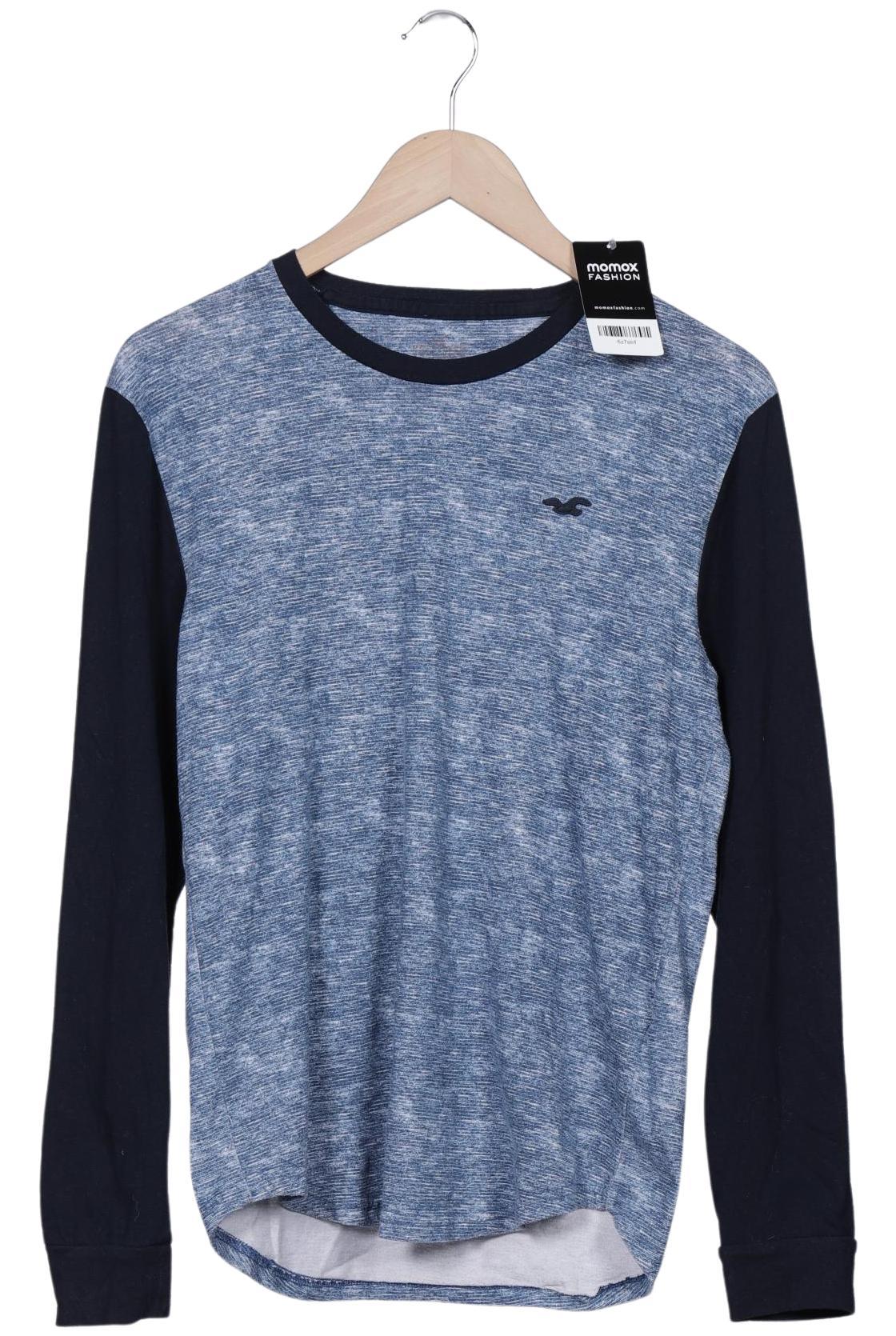 

Hollister Herren Langarmshirt, blau, Gr. 46