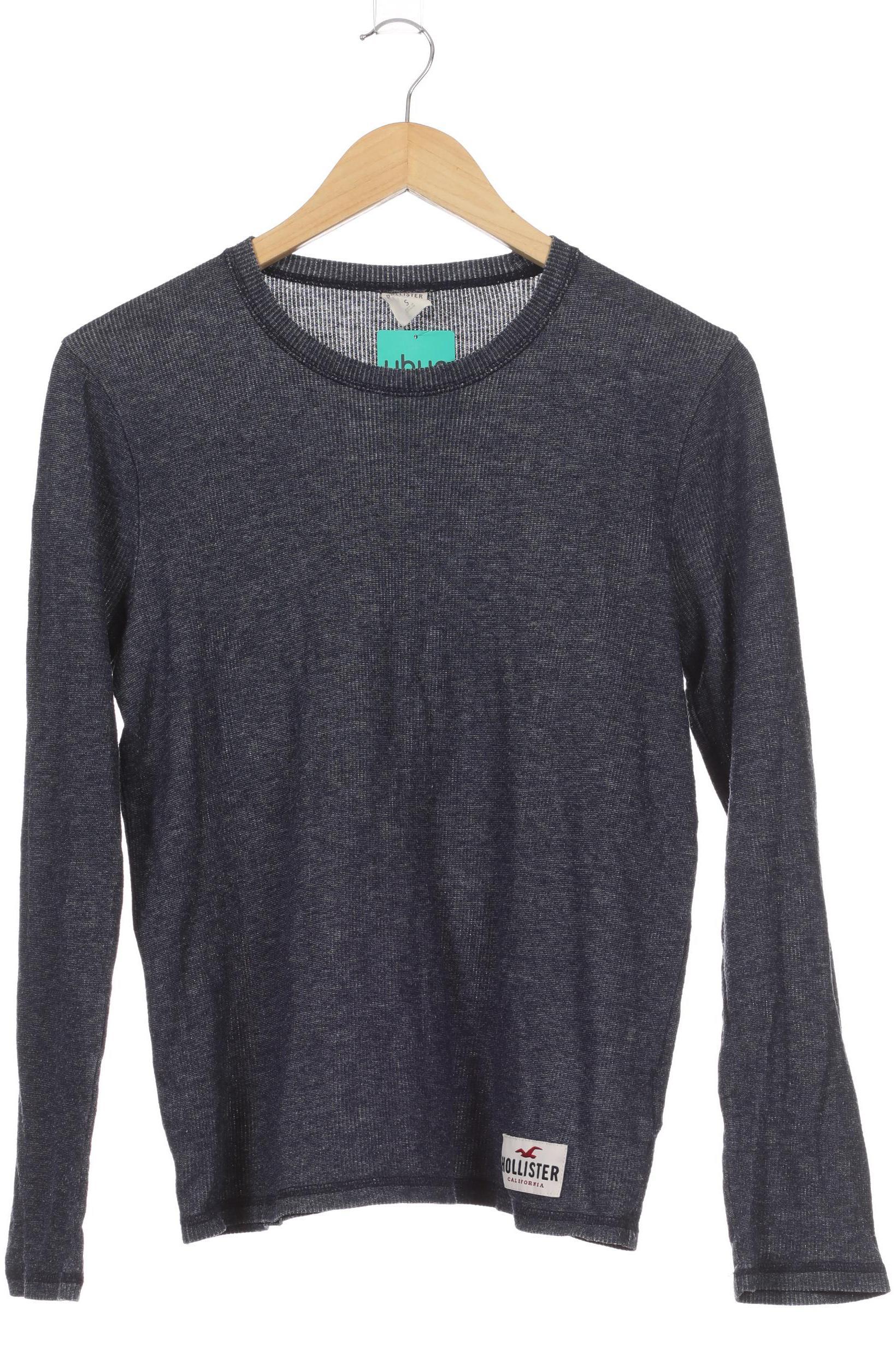 

Hollister Herren Langarmshirt, blau, Gr. 46