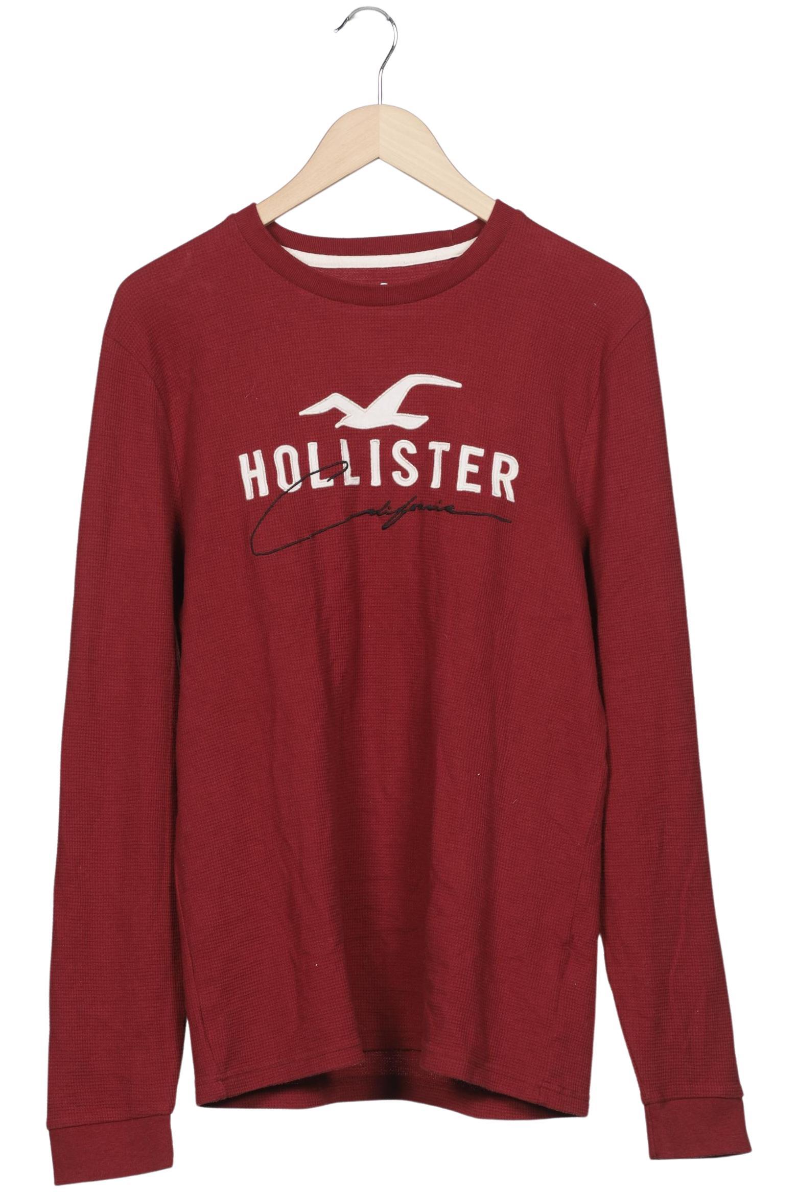 

Hollister Herren Langarmshirt, rot, Gr. 52