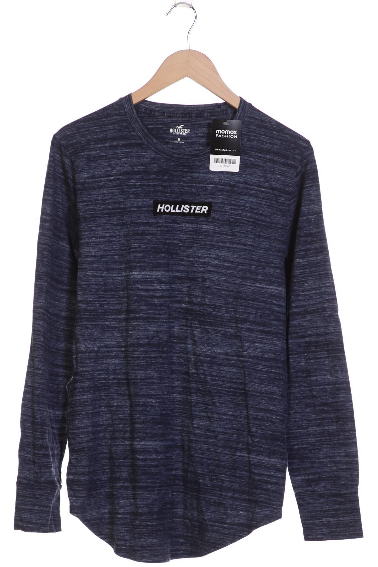 

Hollister Herren Langarmshirt, marineblau, Gr. 48