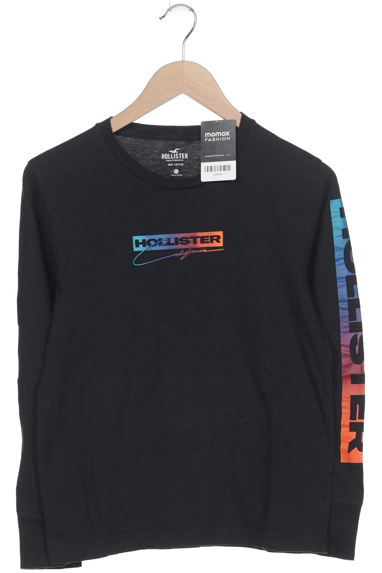 

Hollister Herren Langarmshirt, schwarz, Gr. 44