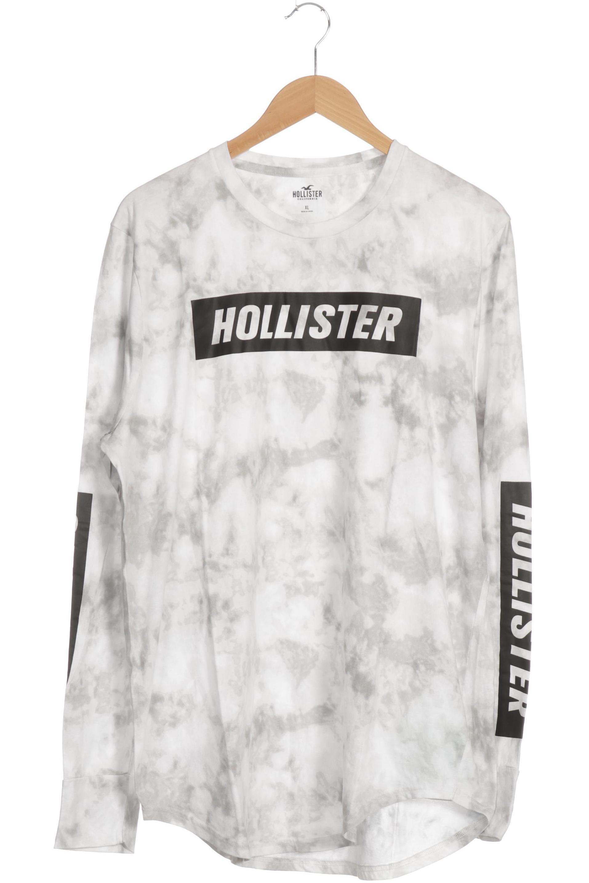 

Hollister Herren Langarmshirt, grau, Gr.