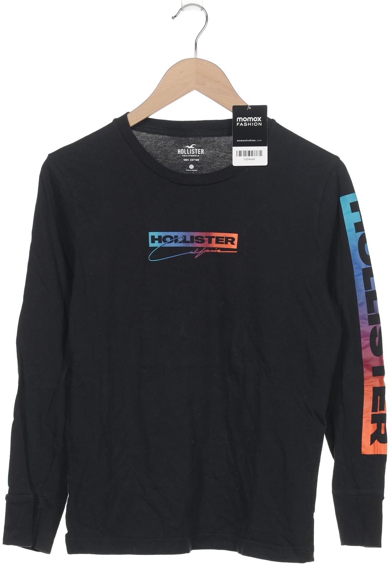 

Hollister Herren Langarmshirt, schwarz, Gr. 44