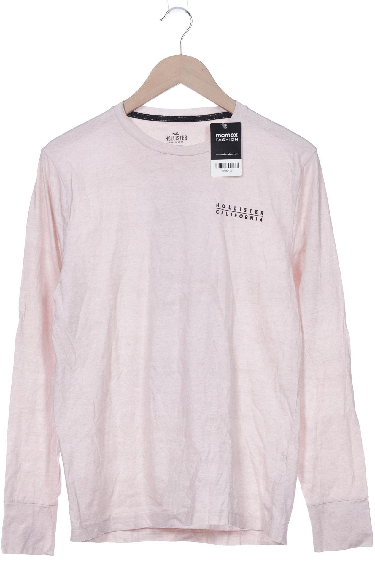 

Hollister Herren Langarmshirt, pink, Gr. 48