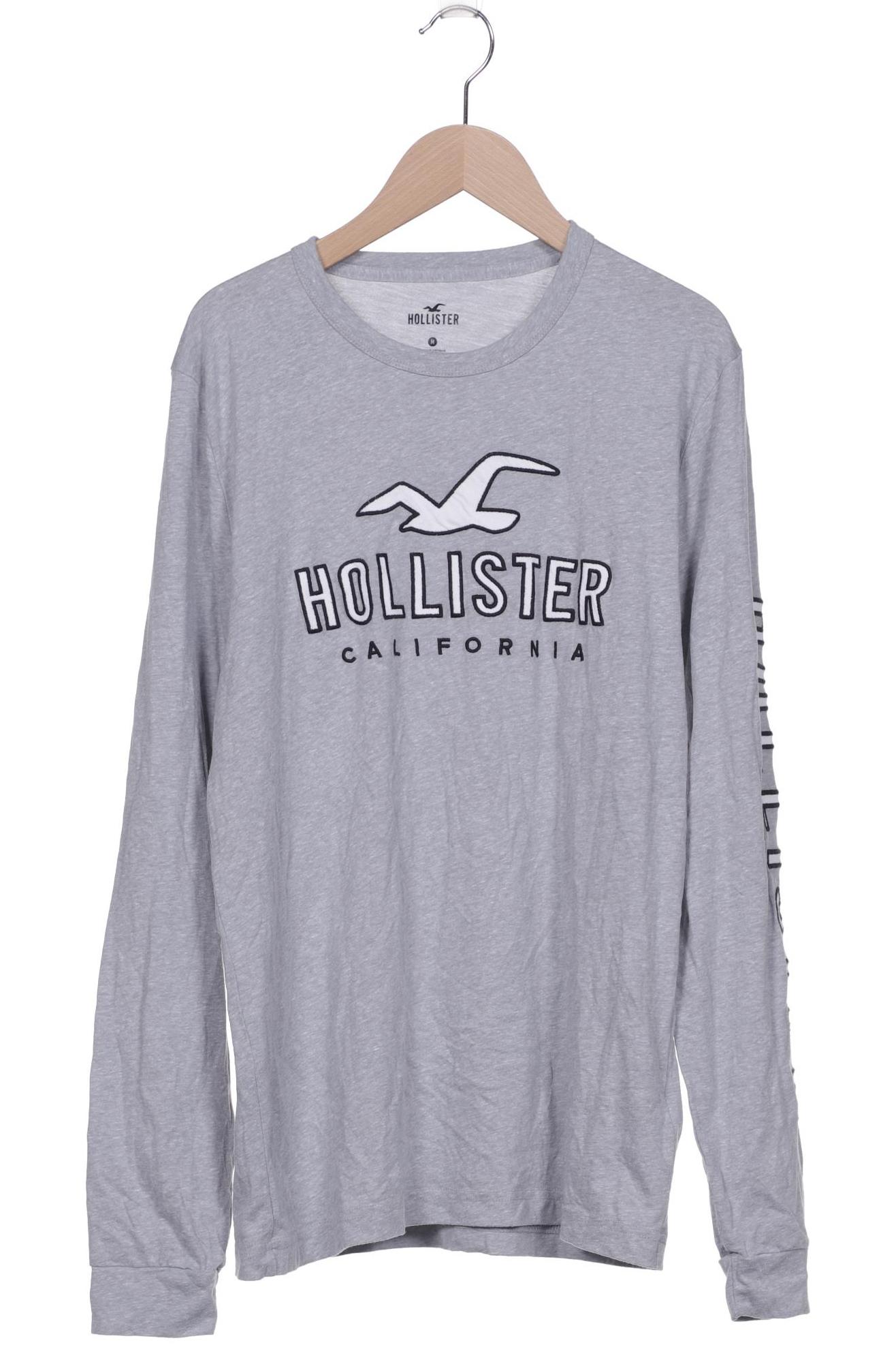 

Hollister Herren Langarmshirt, grau, Gr. 48