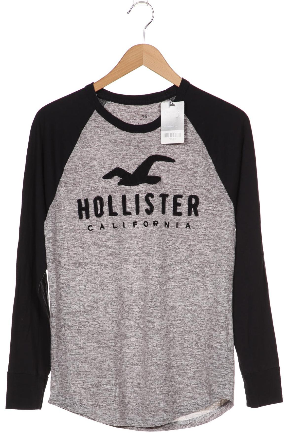 

Hollister Herren Langarmshirt, grau