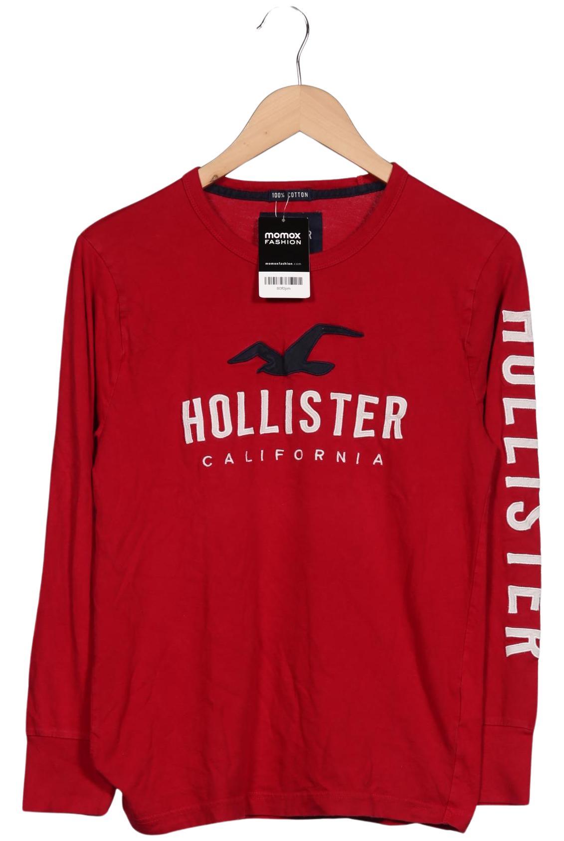 

Hollister Herren Langarmshirt, rot, Gr. 44