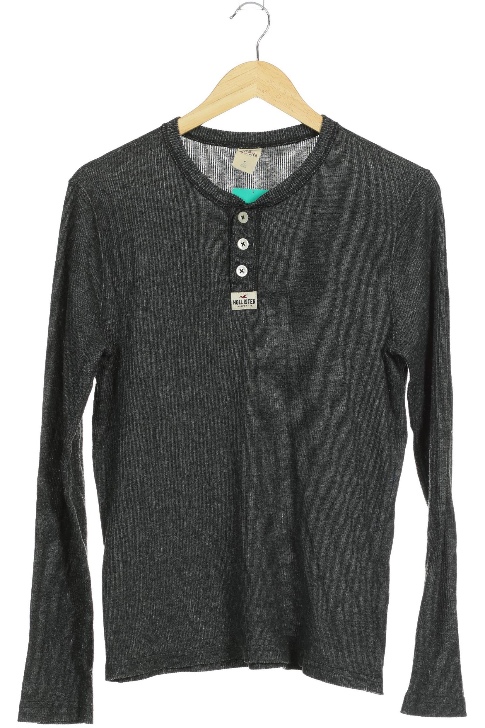 

Hollister Herren Langarmshirt, grau, Gr.