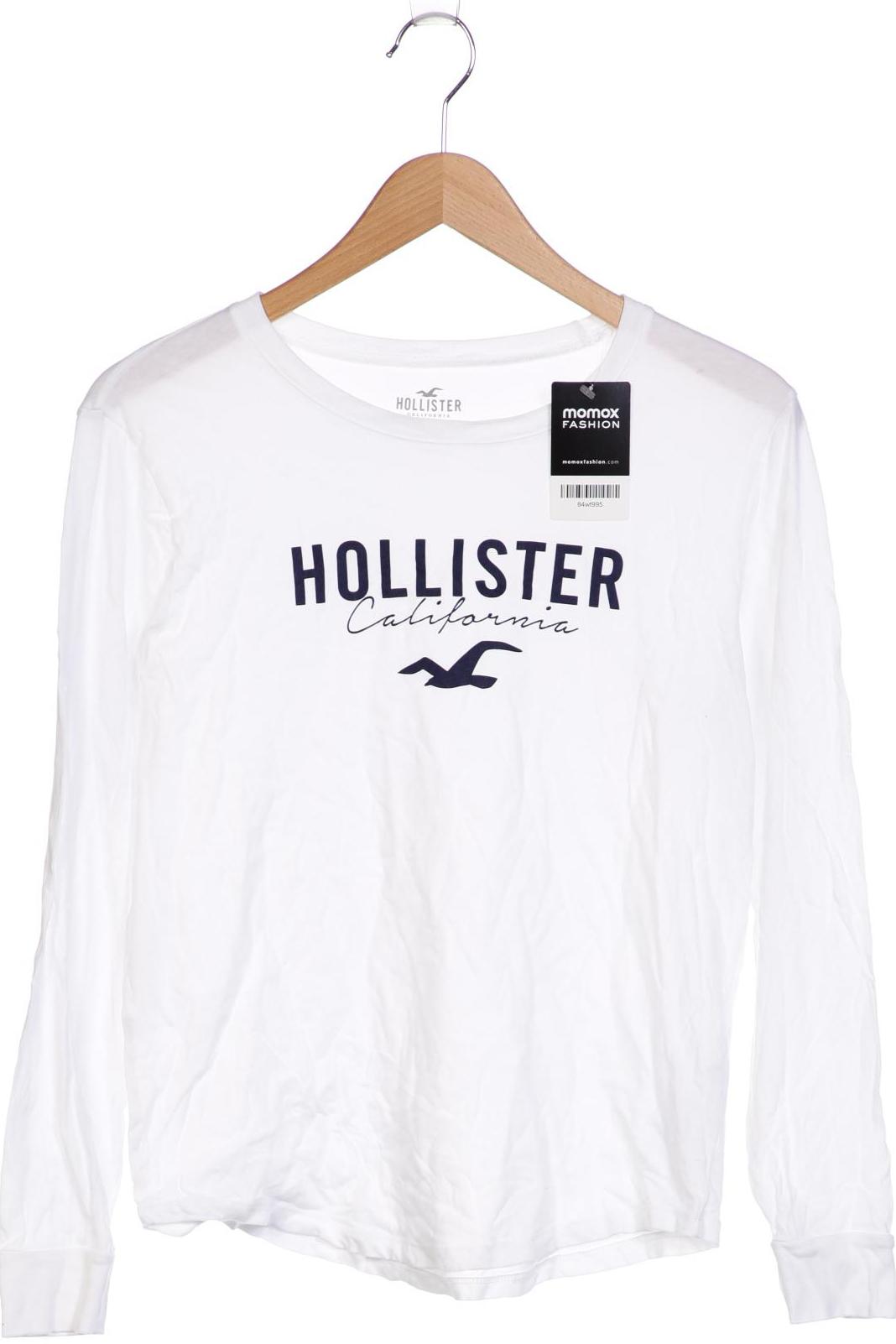 

Hollister Herren Langarmshirt, weiß, Gr. 44