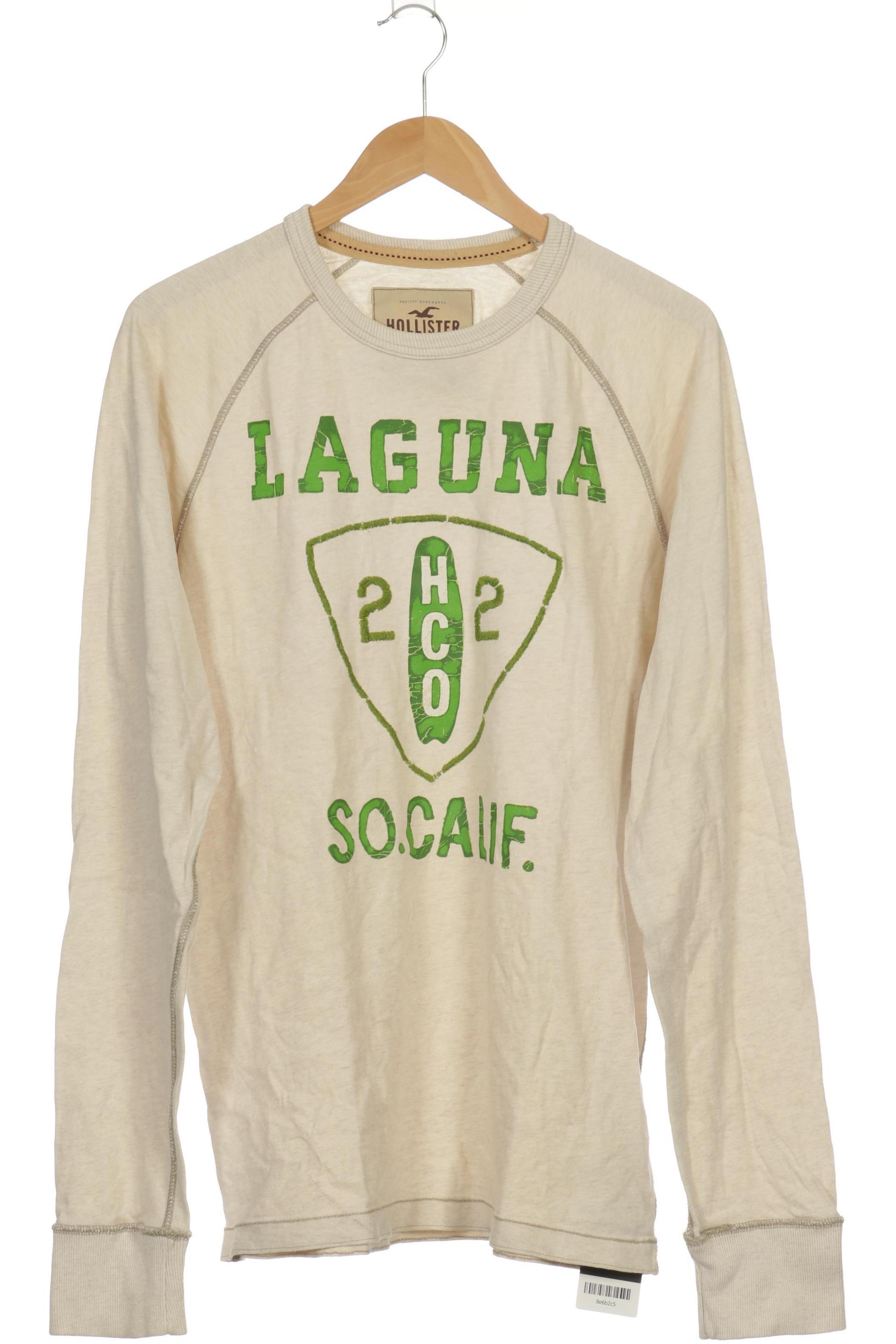 

Hollister Herren Langarmshirt, beige, Gr.