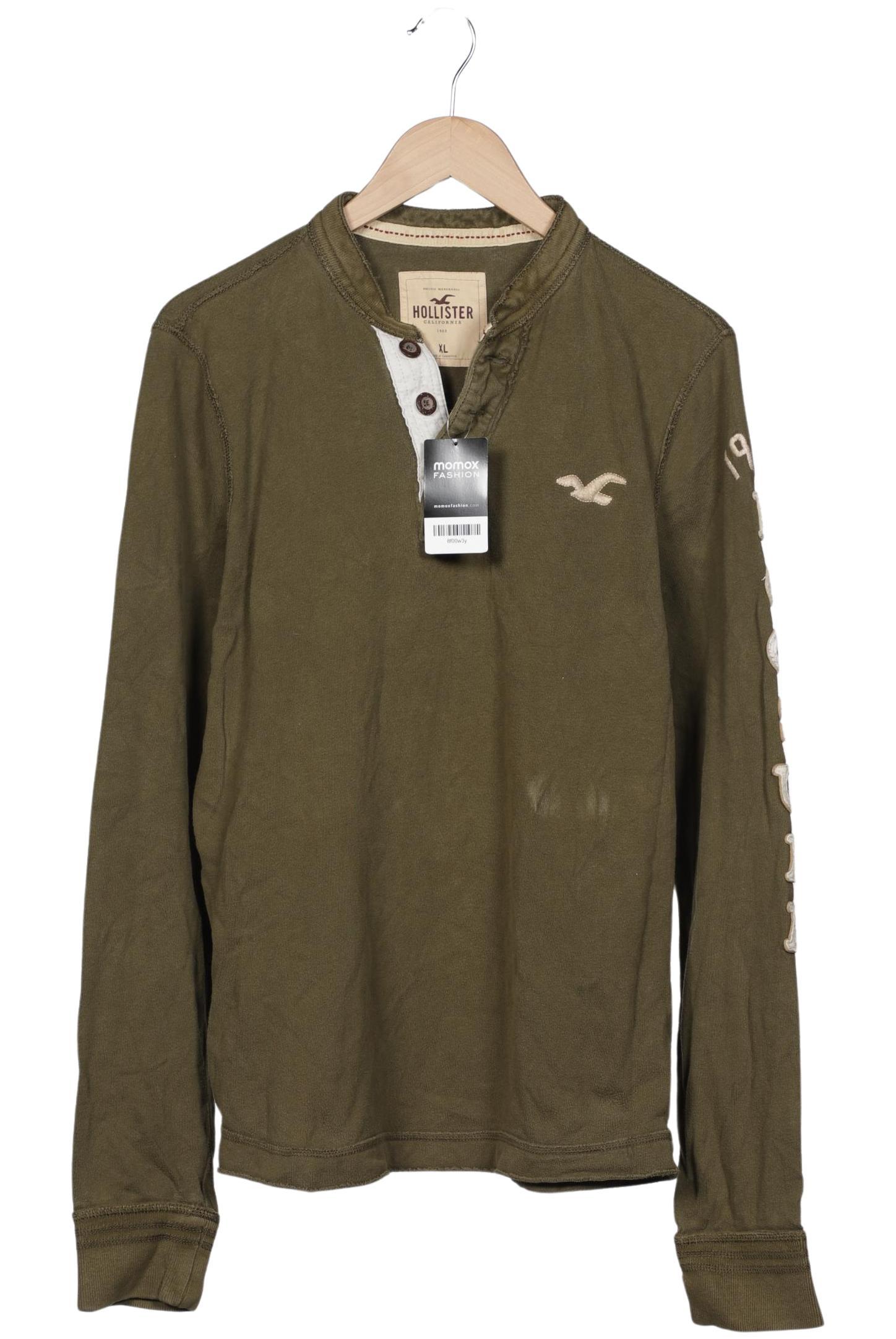

Hollister Herren Langarmshirt, grün, Gr. 54