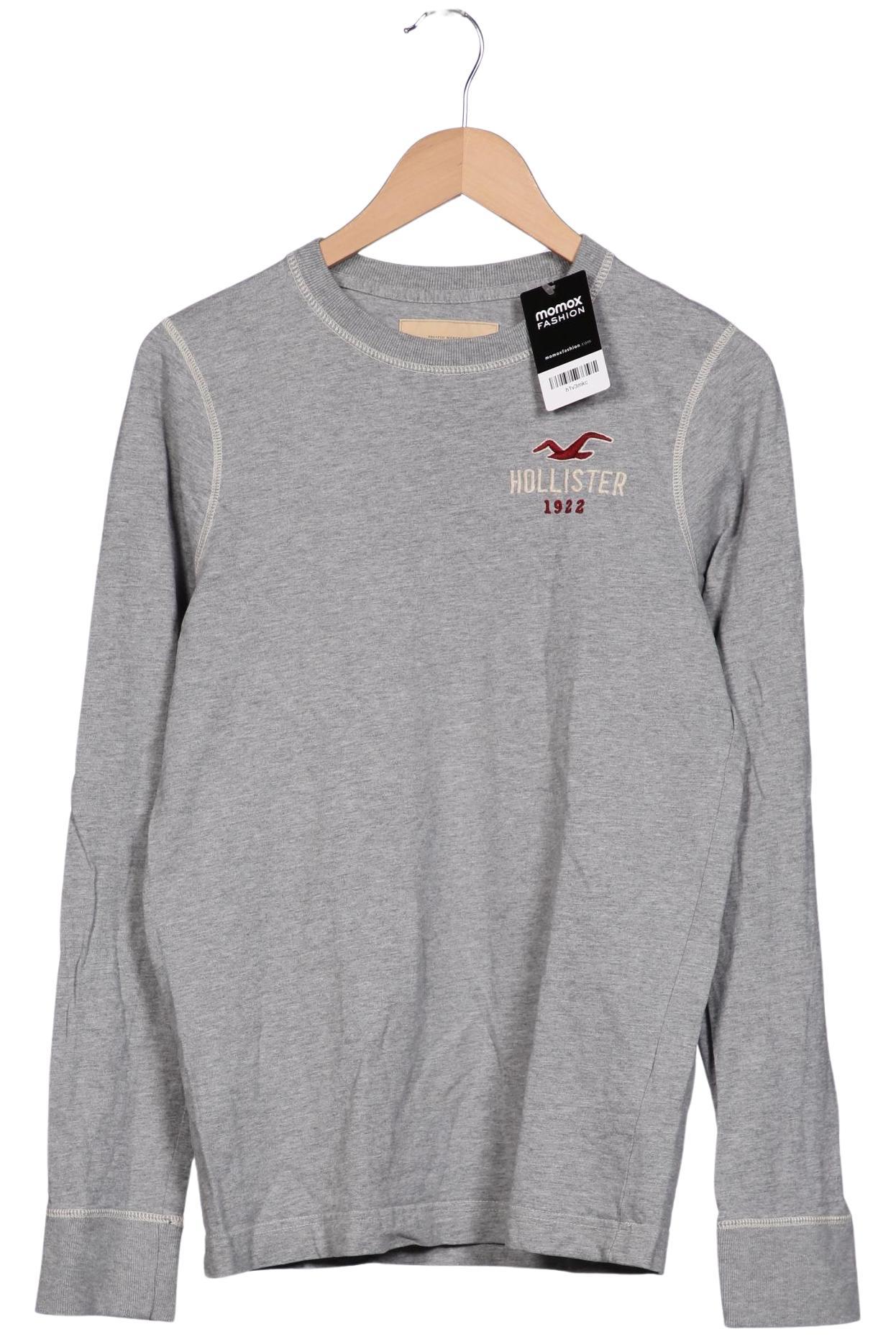 

Hollister Herren Langarmshirt, grau, Gr. 48