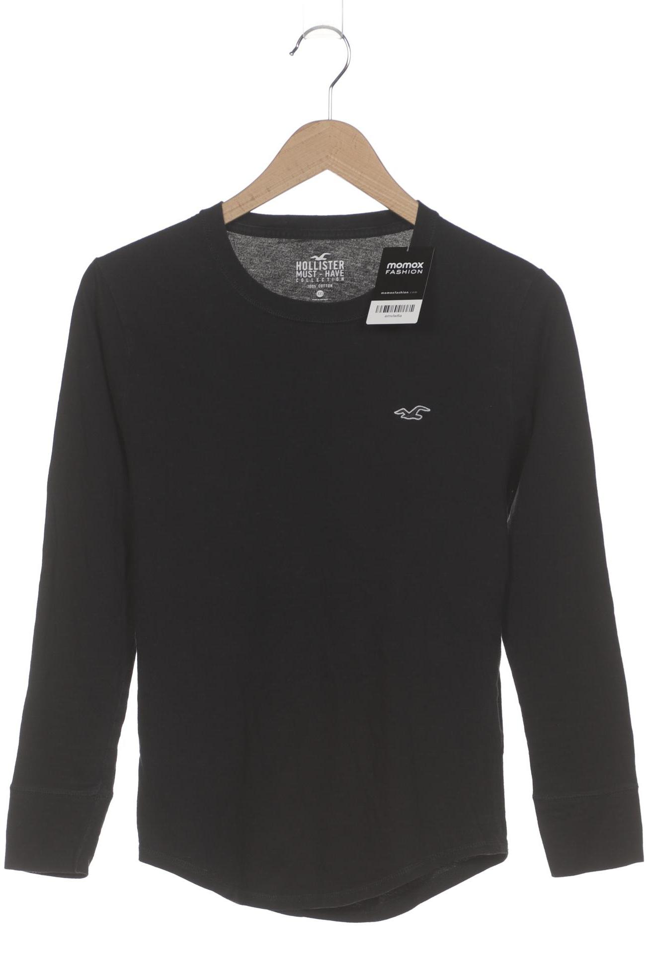Thumbnail - Hollister Herren Langarmshirt, schwarz, Gr. 42
