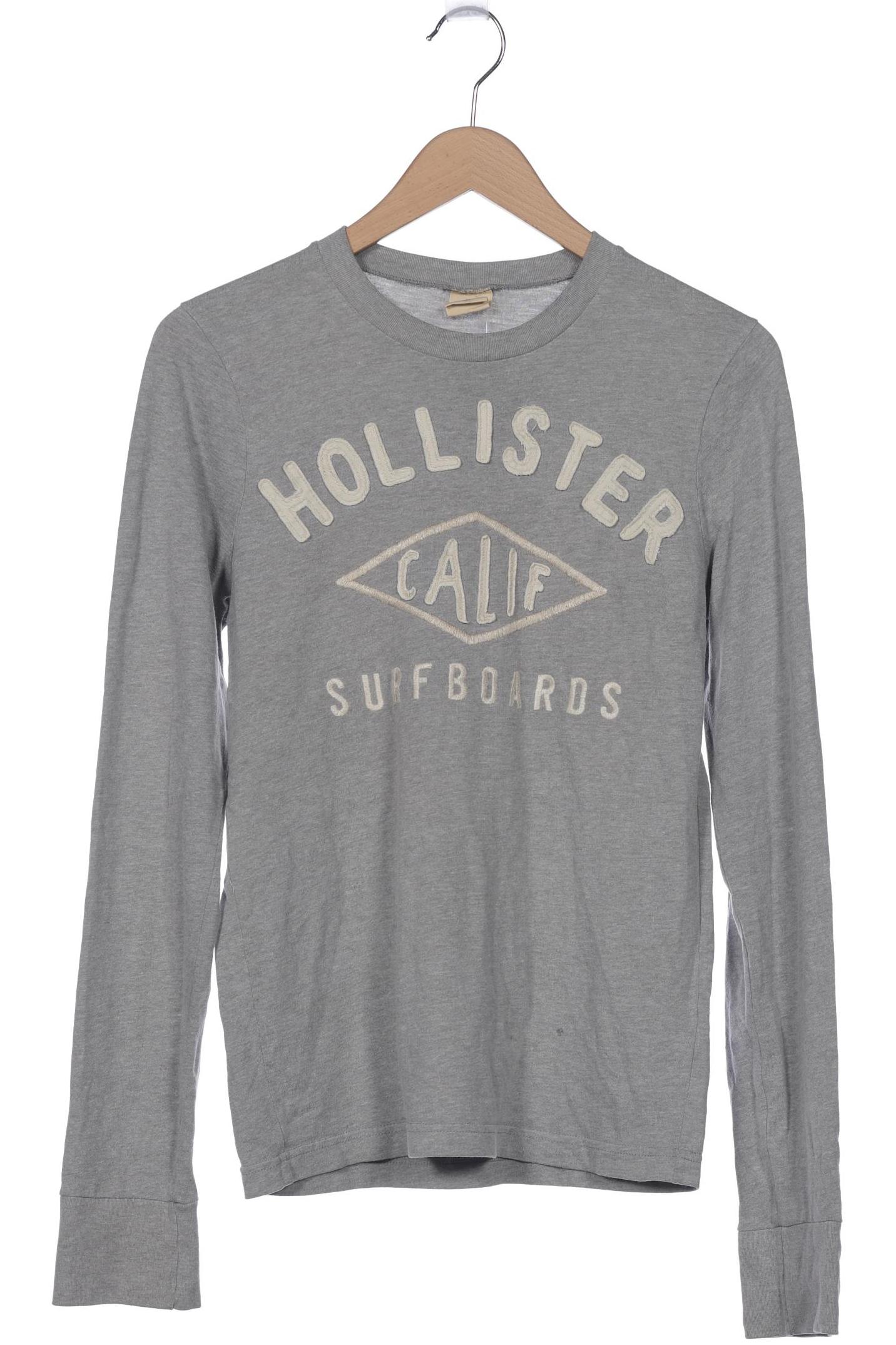 

Hollister Herren Langarmshirt, grau