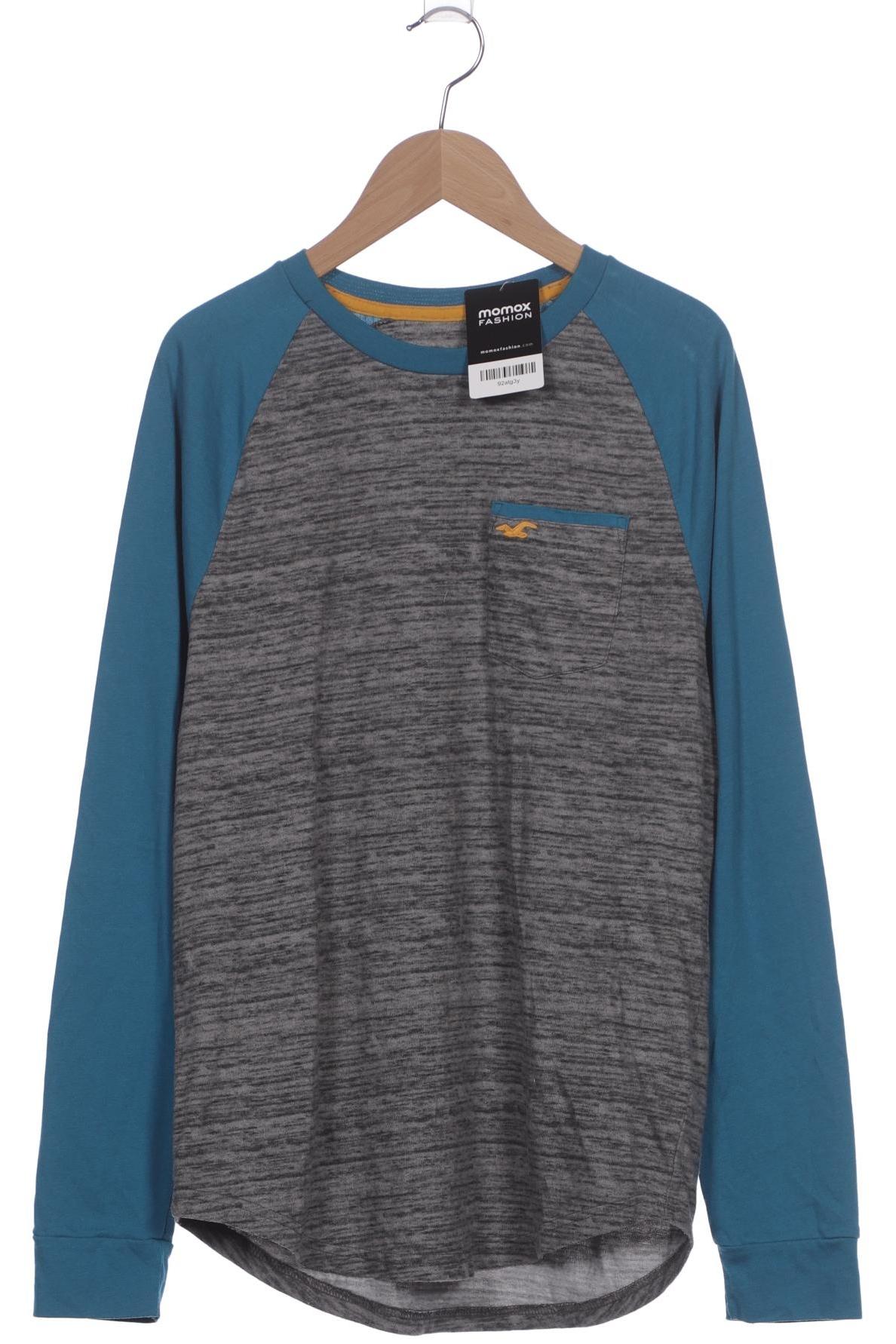 

Hollister Herren Langarmshirt, grau, Gr. 46