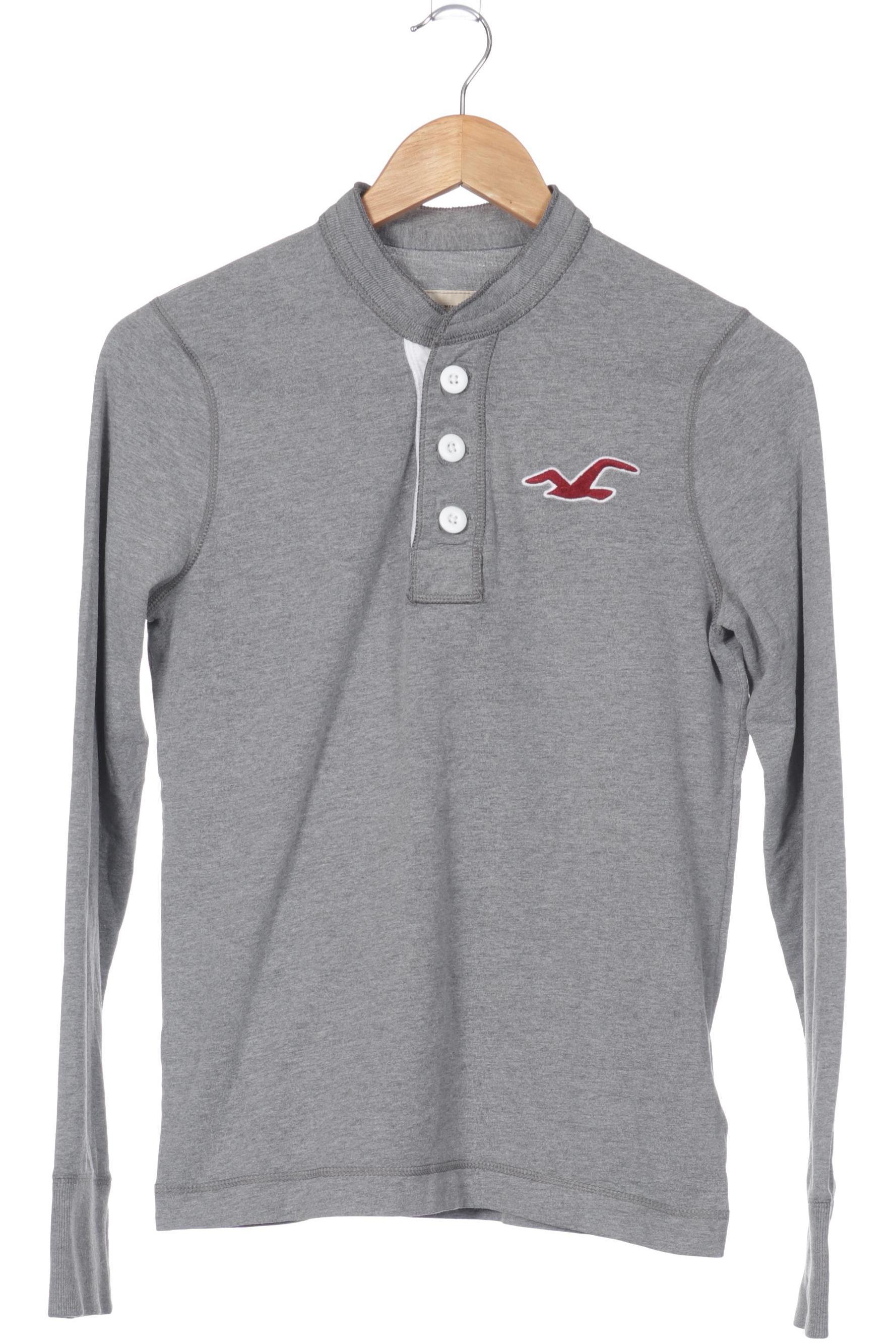 

Hollister Herren Langarmshirt, grau, Gr.