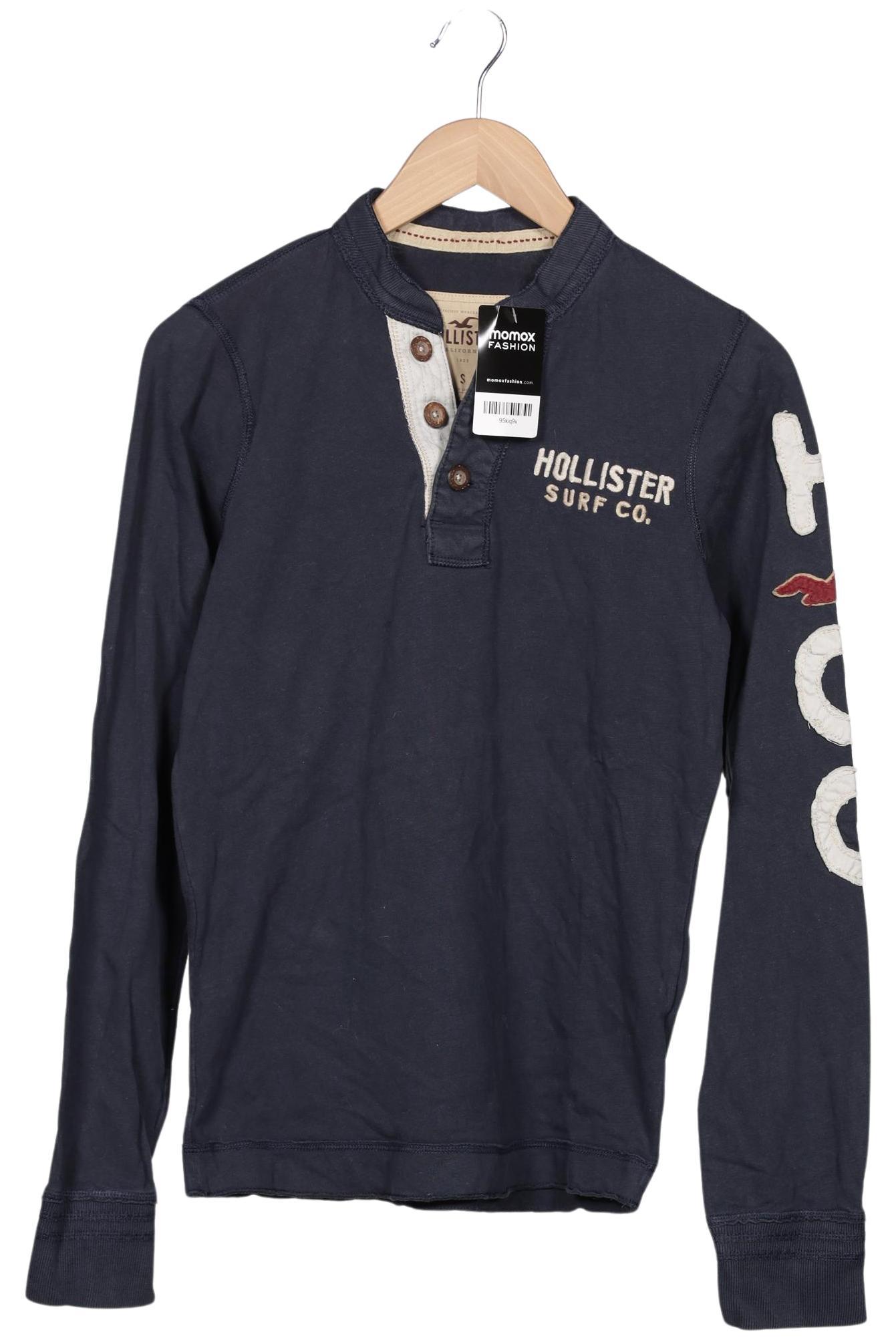 

Hollister Herren Langarmshirt, marineblau, Gr. 46