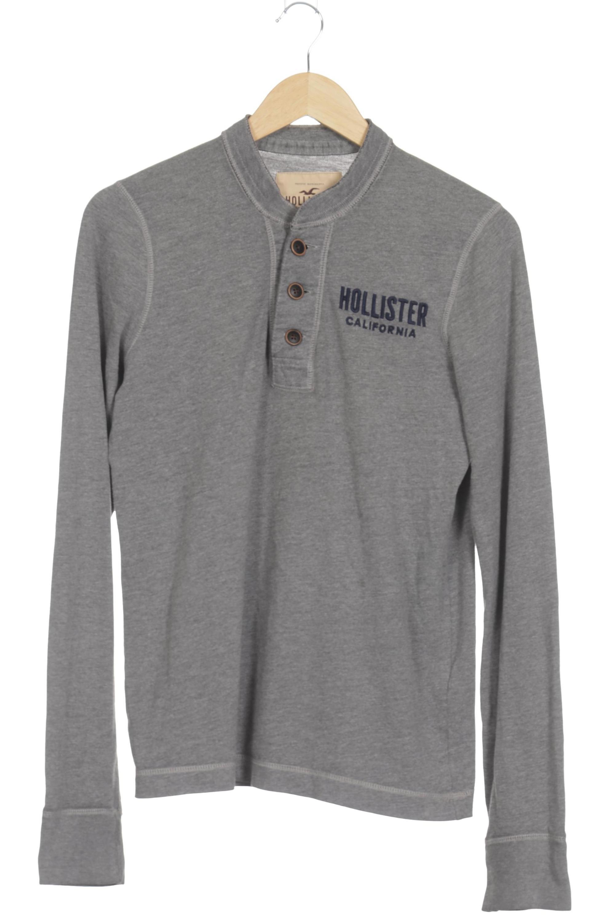 

Hollister Herren Langarmshirt, grau, Gr.