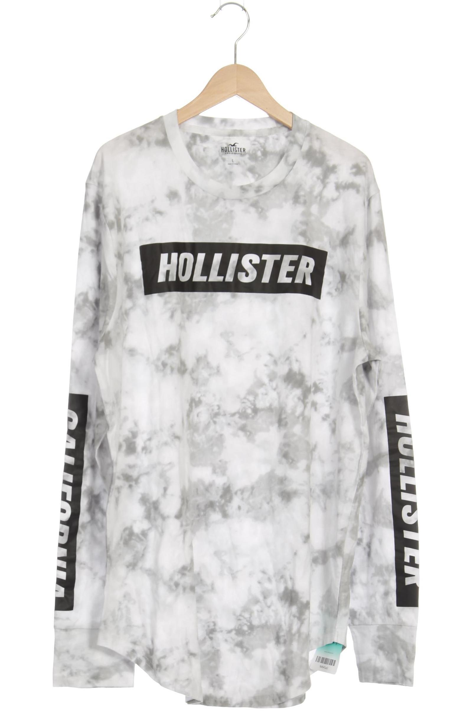 

Hollister Herren Langarmshirt, grau, Gr.