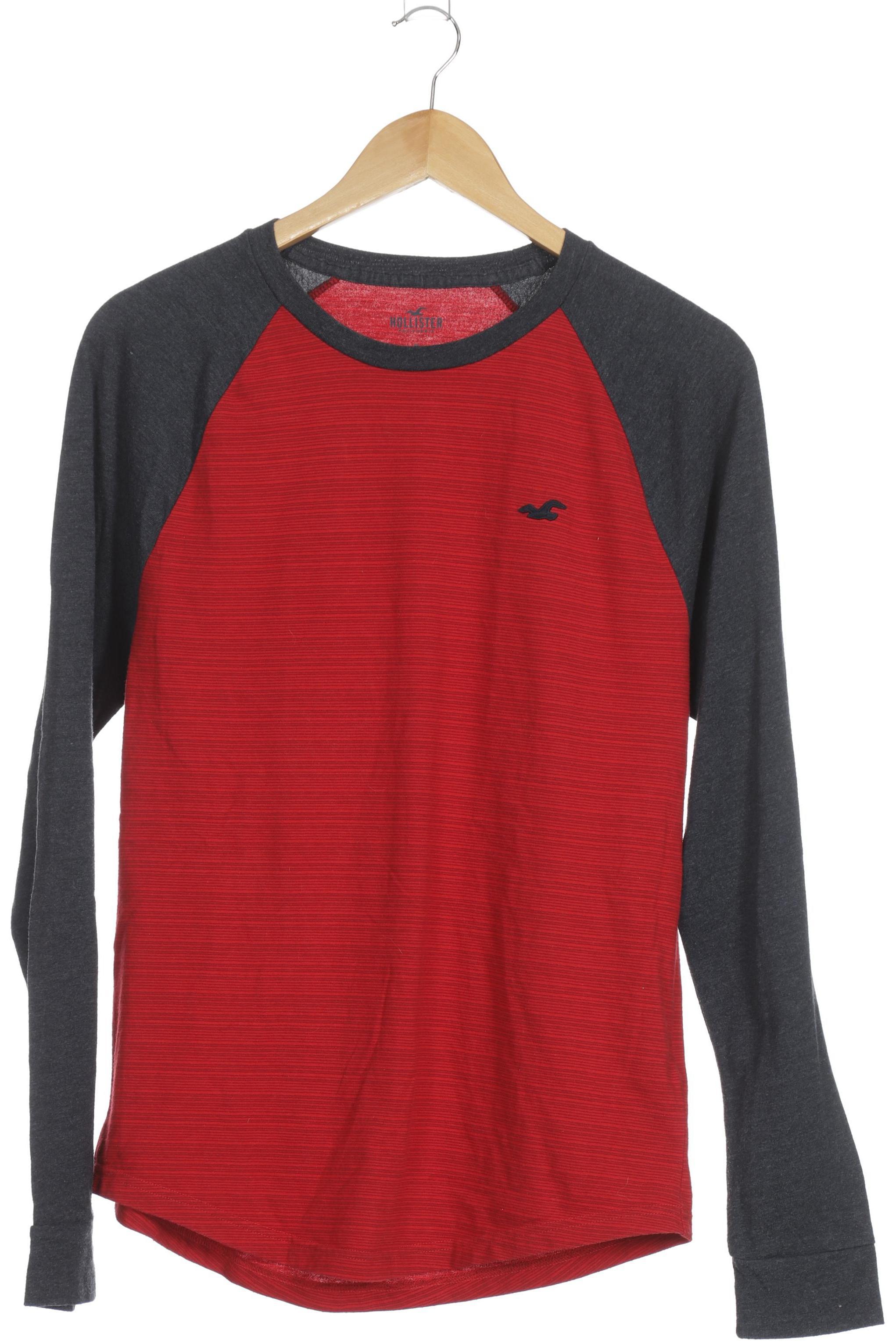 

Hollister Herren Langarmshirt, rot, Gr.