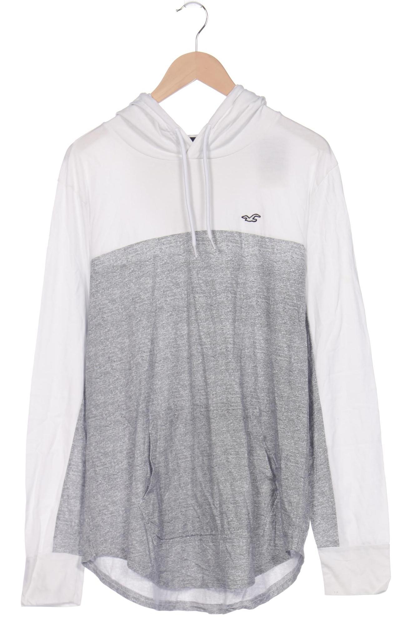 

Hollister Herren Langarmshirt, weiß, Gr. 54