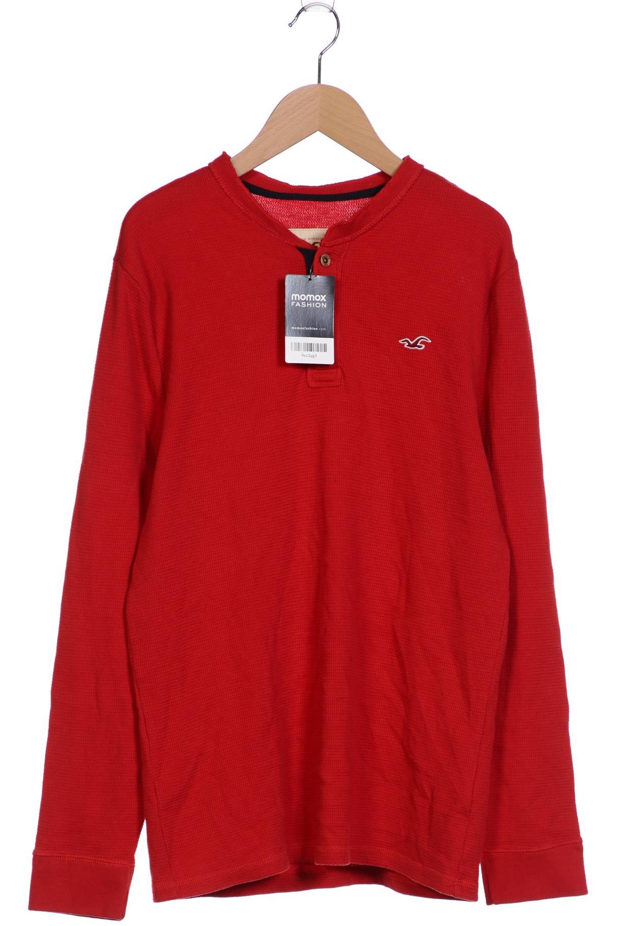 

Hollister Herren Langarmshirt, rot