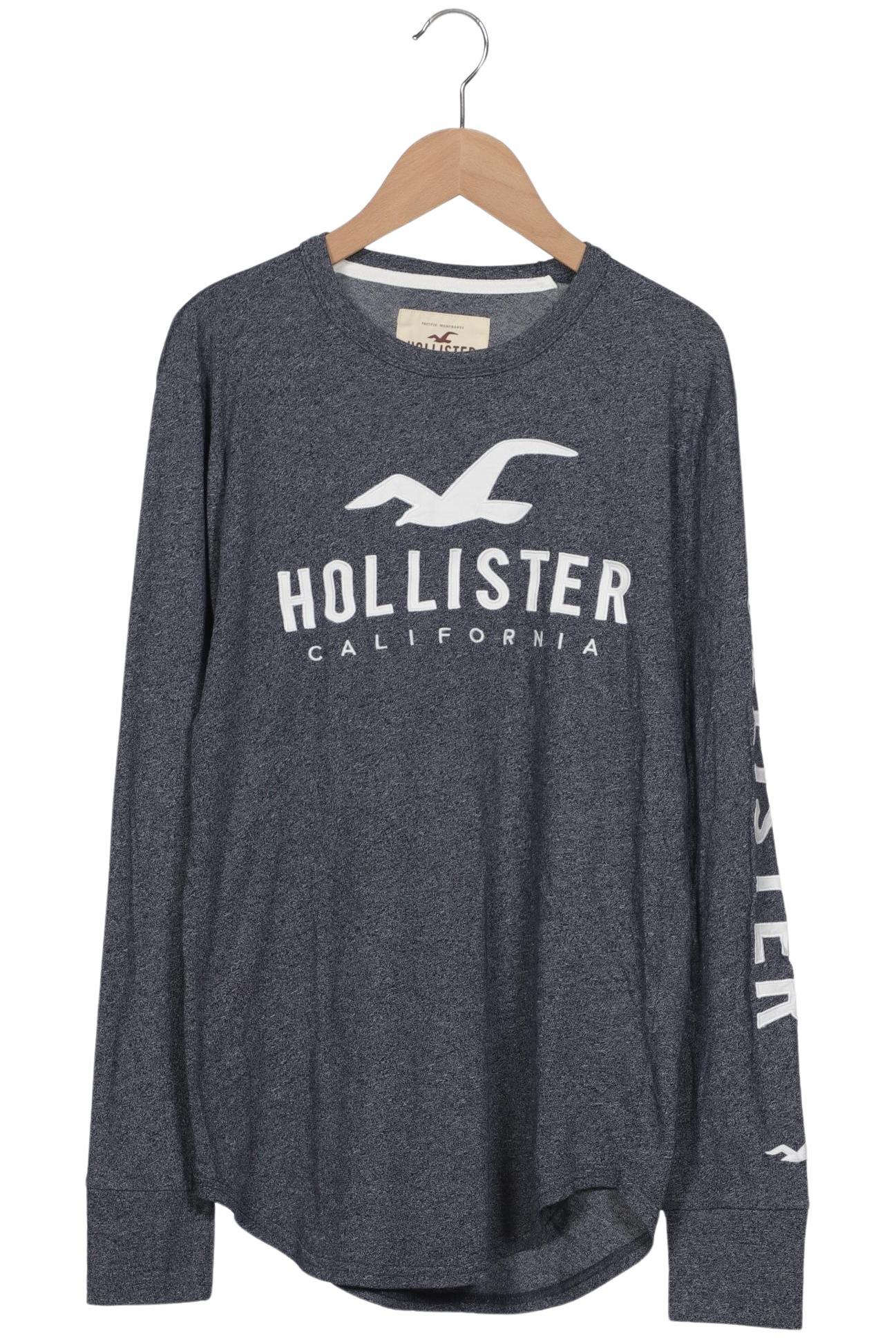 

Hollister Herren Langarmshirt, grau, Gr. 46