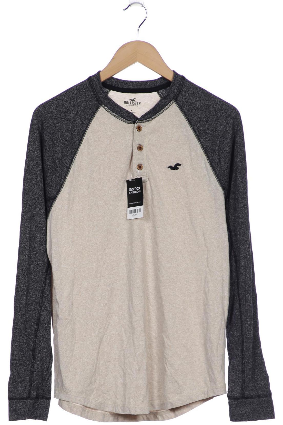 

Hollister Herren Langarmshirt, beige, Gr. 48