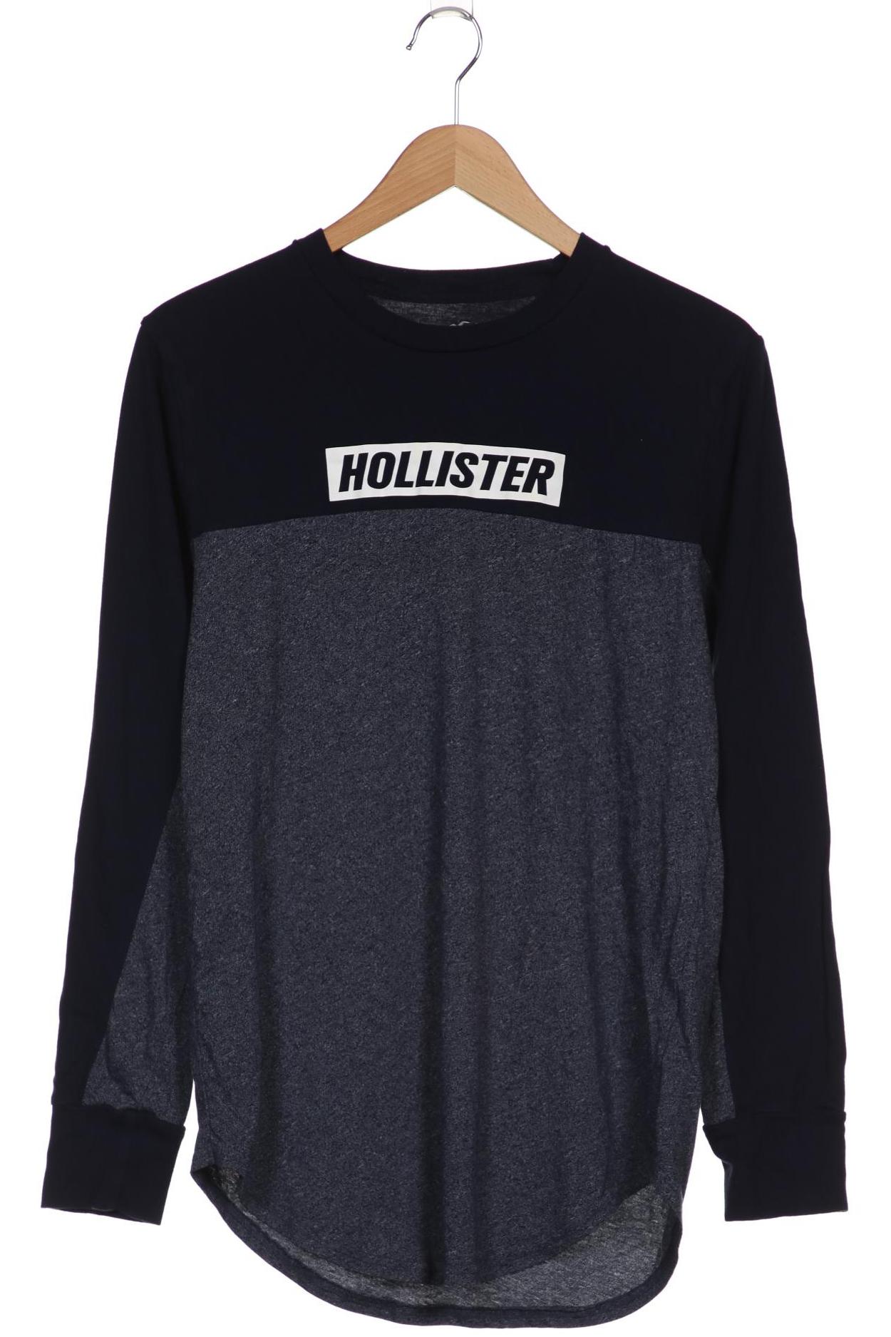 

Hollister Herren Langarmshirt, marineblau