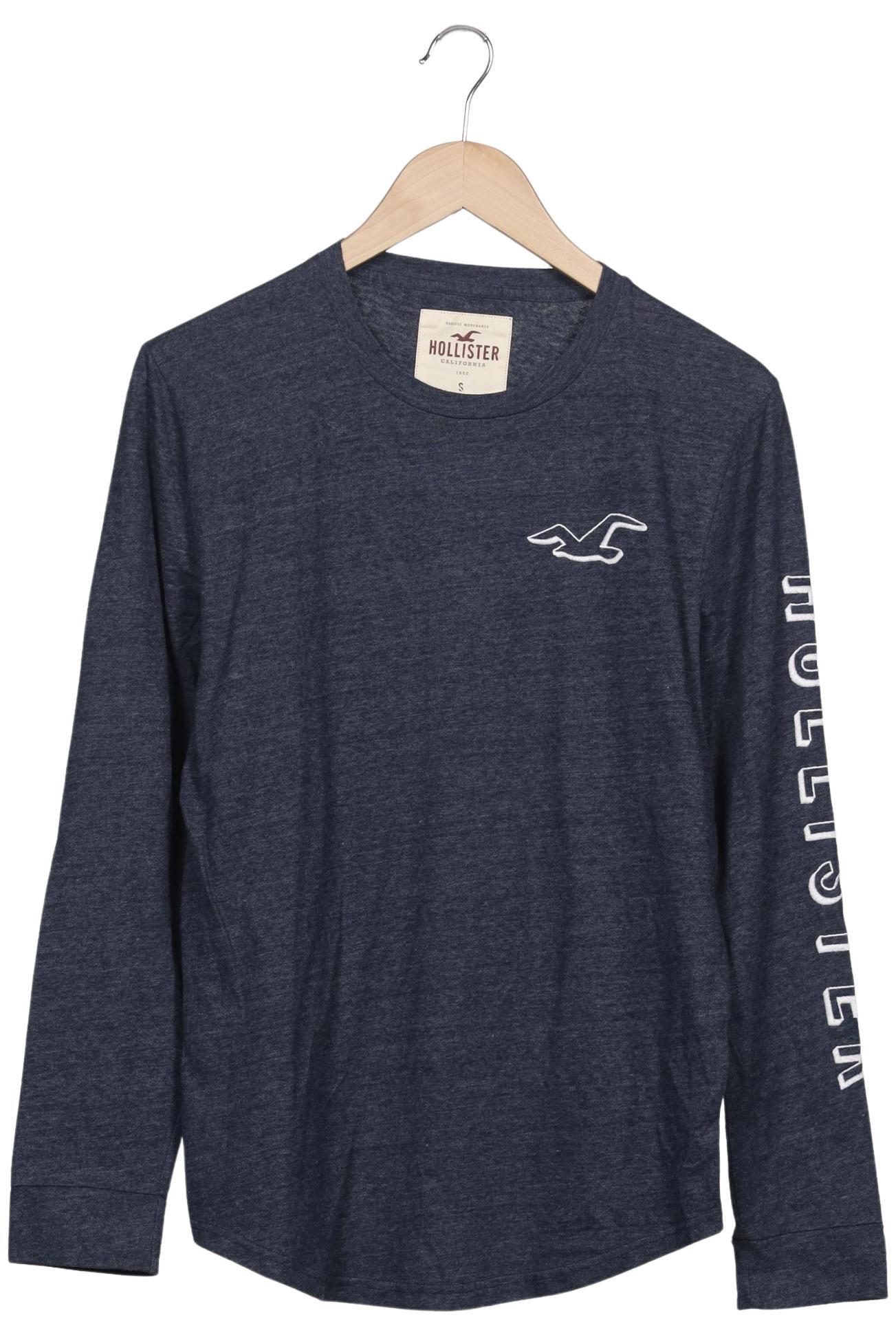 

Hollister Herren Langarmshirt, marineblau, Gr. 46