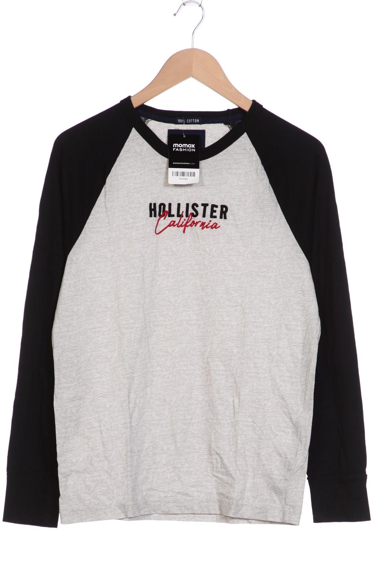

Hollister Herren Langarmshirt, grau, Gr. 46
