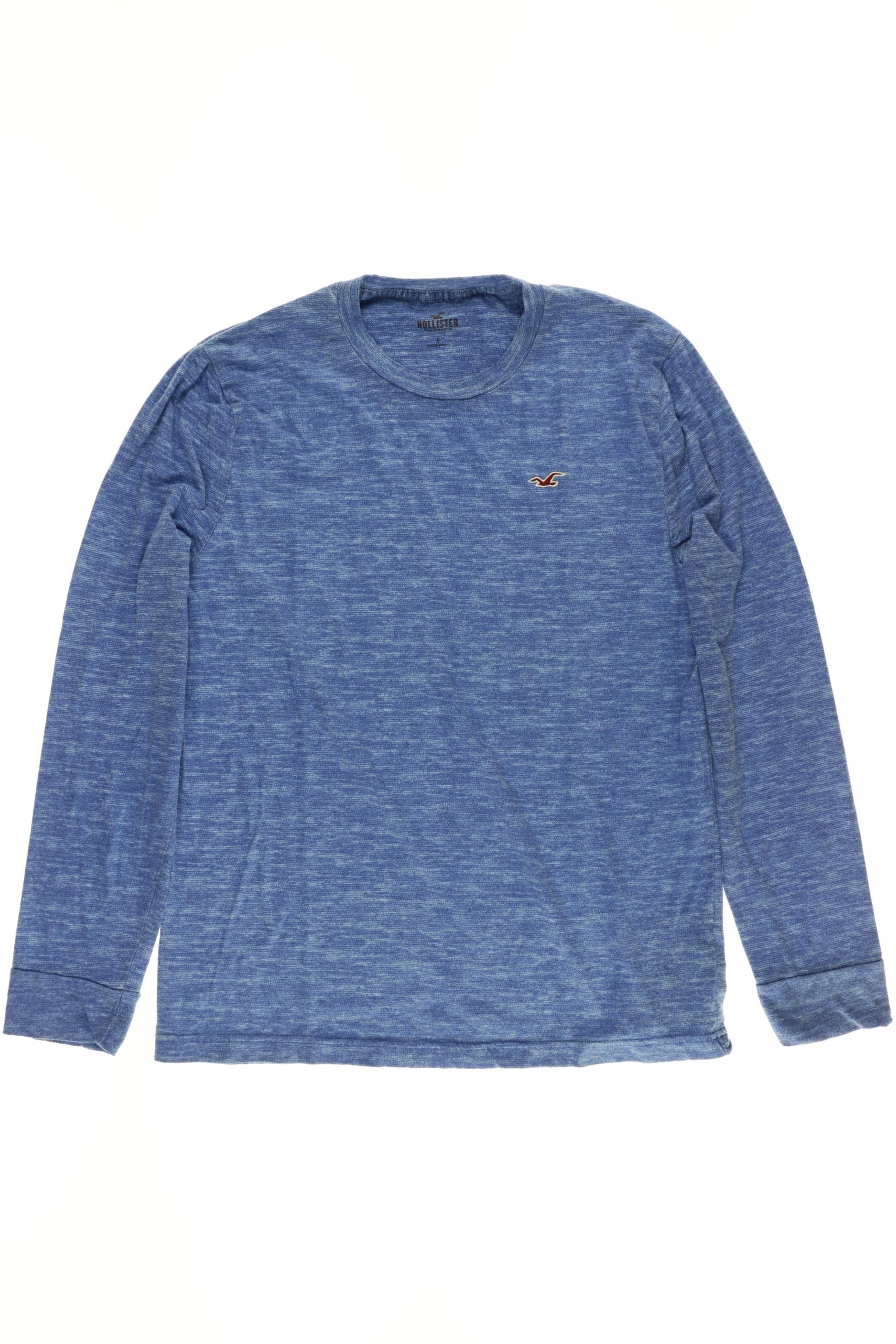 

Hollister Herren Langarmshirt, blau, Gr.