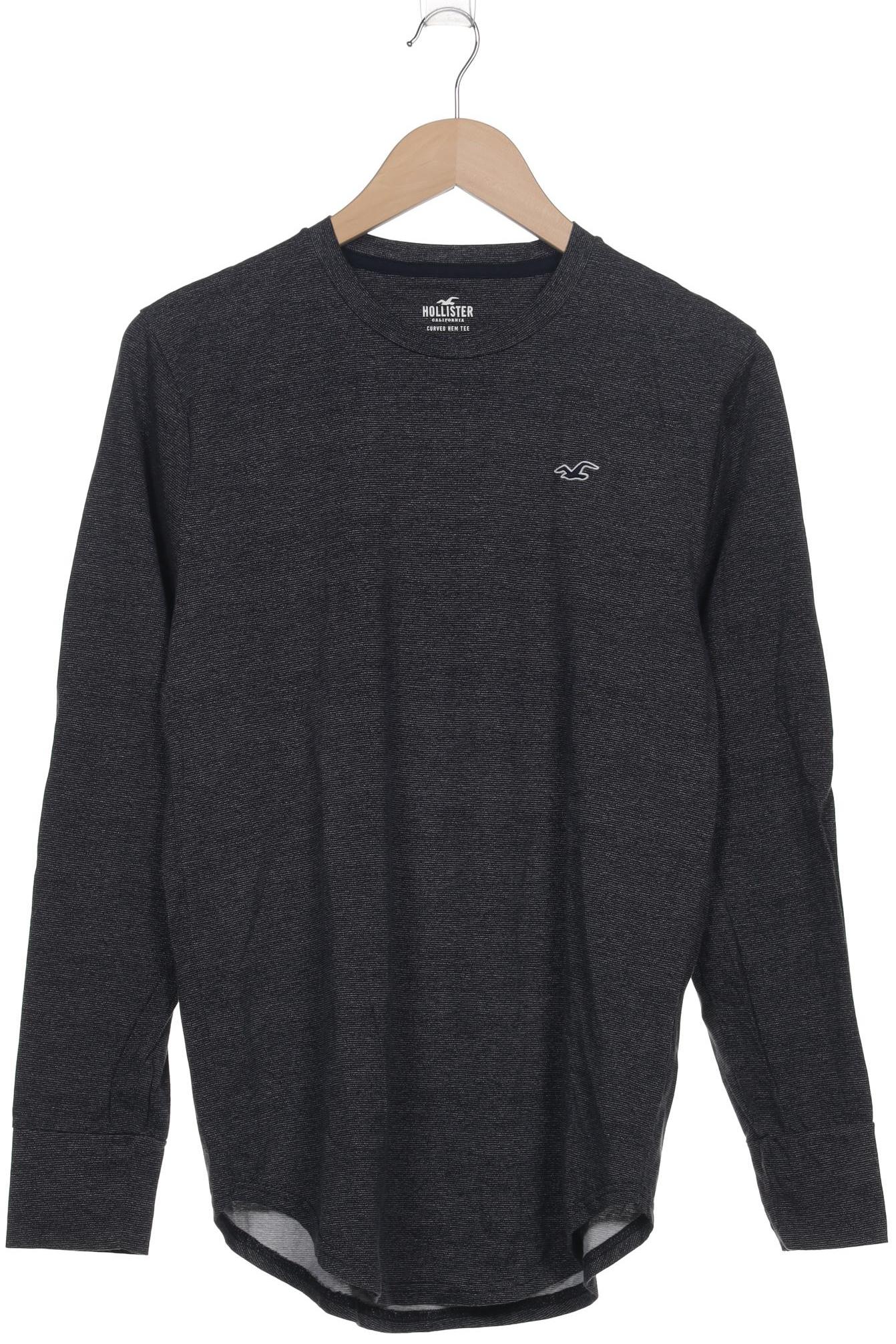

Hollister Herren Langarmshirt, marineblau, Gr. 46