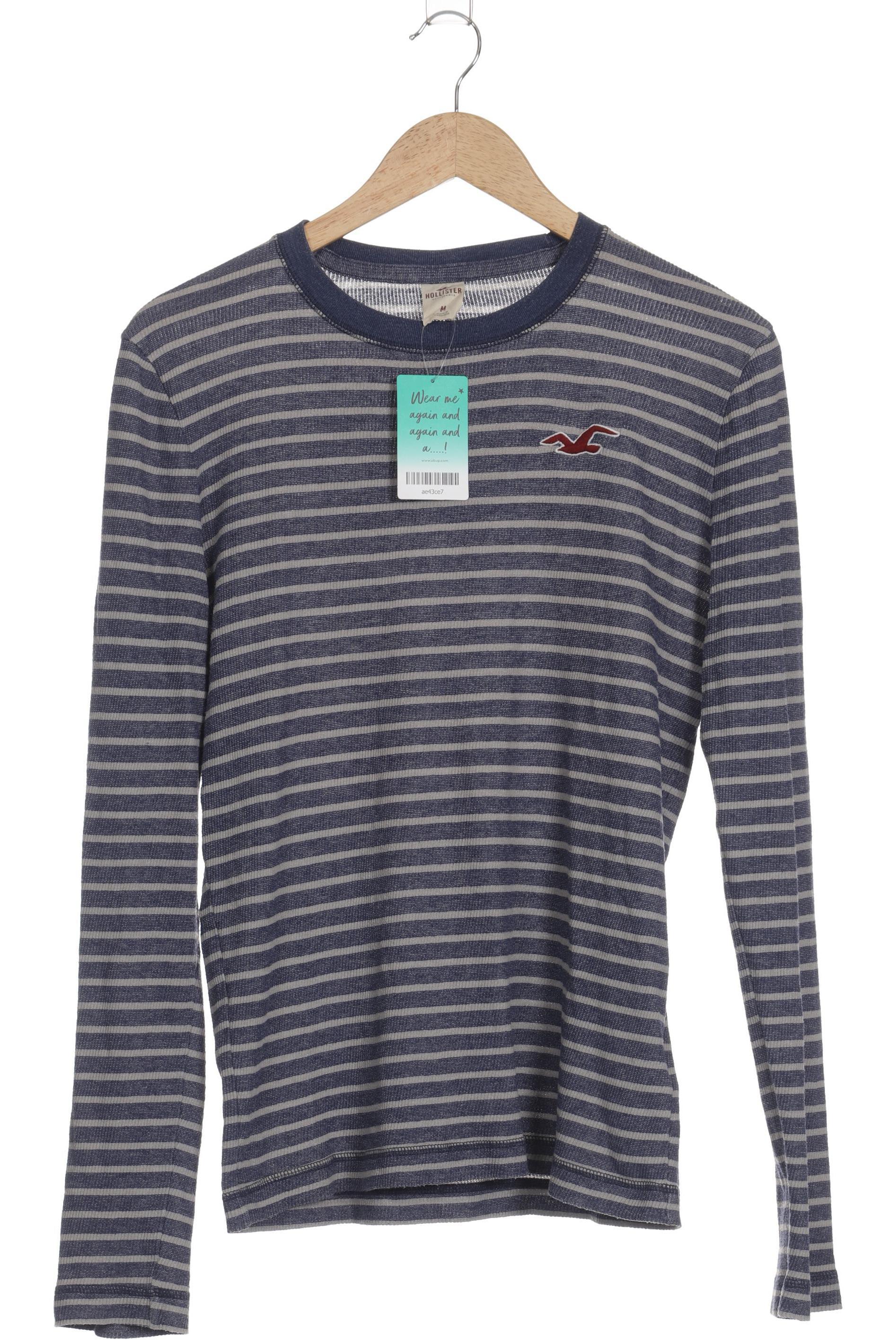 

Hollister Herren Langarmshirt, blau, Gr.
