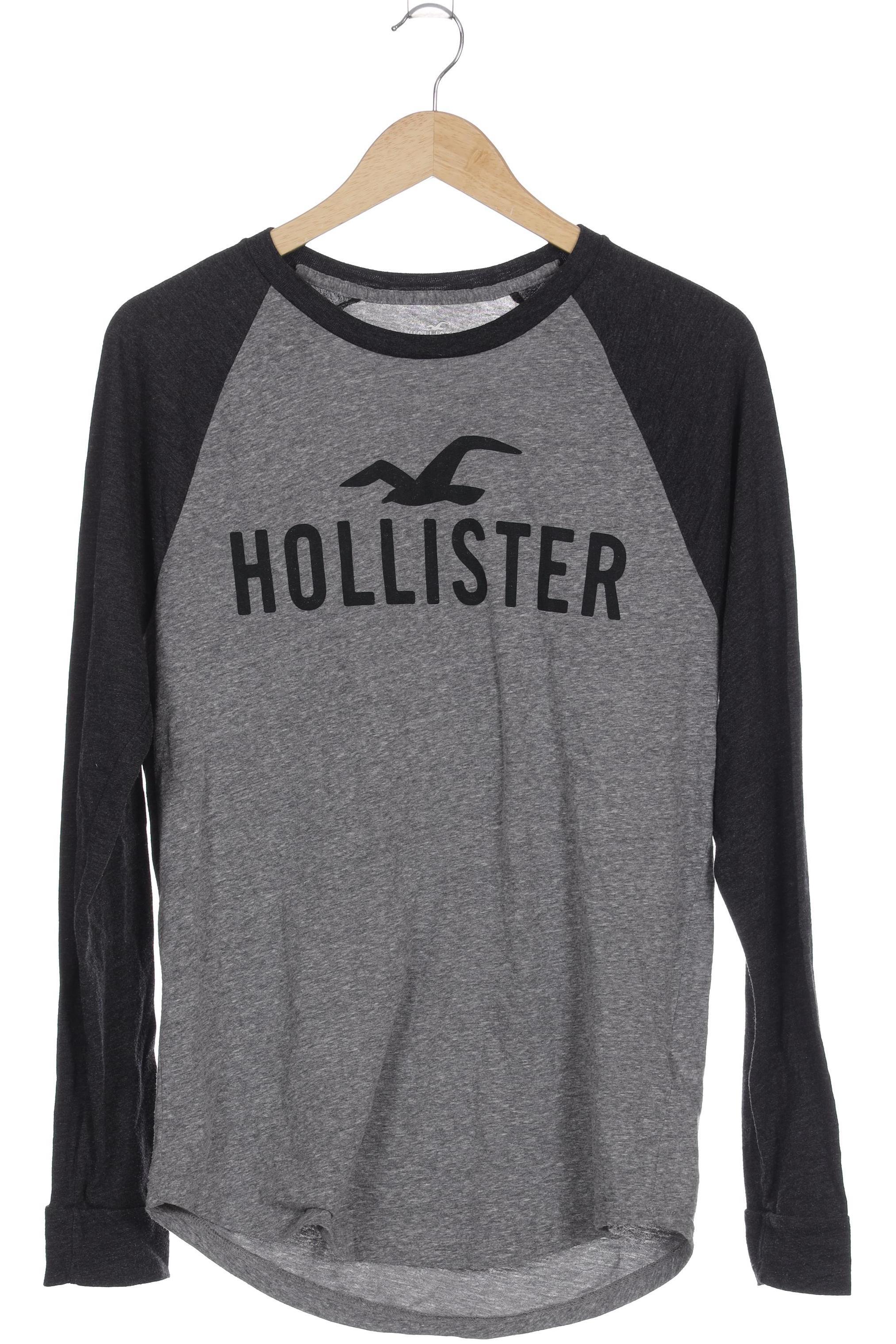 

Hollister Herren Langarmshirt, grau, Gr.